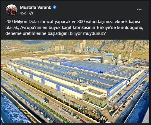 Bakan Varank açıkladı: Aydın’daki tesis deneme üretimine başladı #aydin