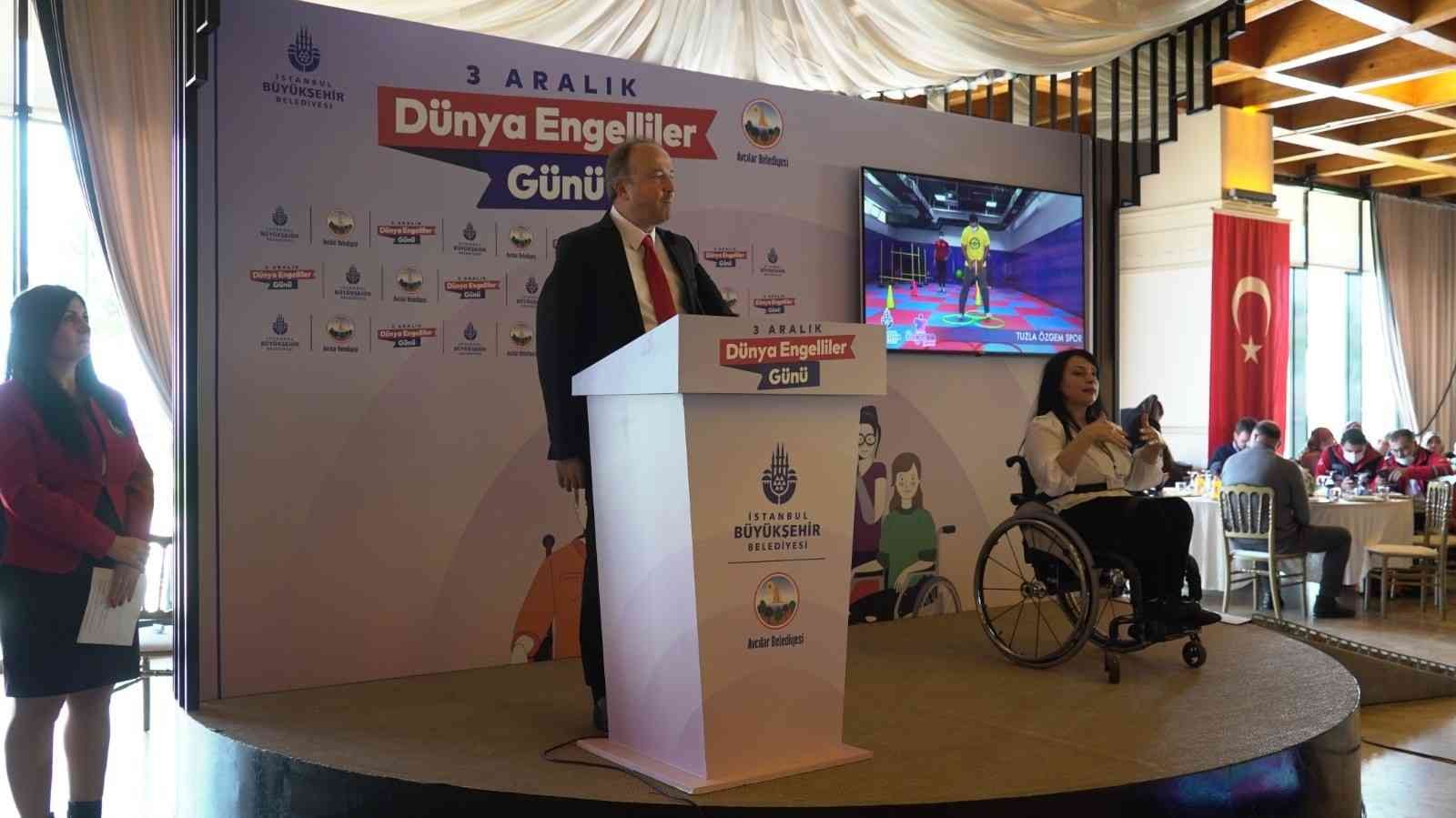 Türkiye’nin ilk engelli Belediye Başkanı, engellilerle buluştu #istanbul