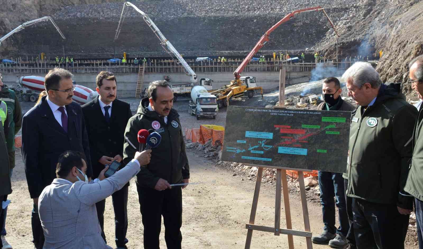 Tarım ve Orman Bakan Yardımcısı Özkaldı’dan 3 ile can damarı olacak barajda inceleme #cankiri