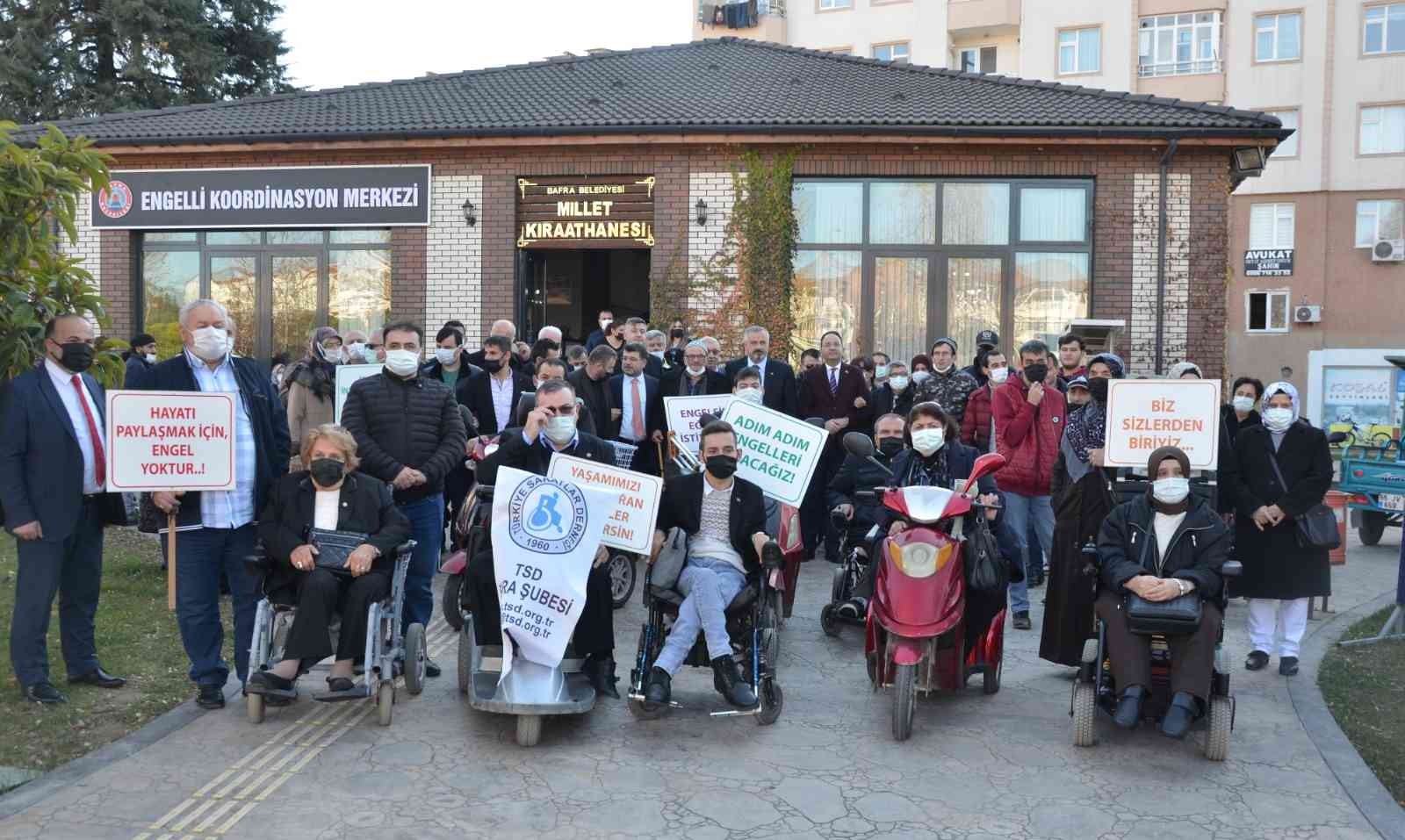 Engellilerin el emeği ürünleri sergilendi #samsun