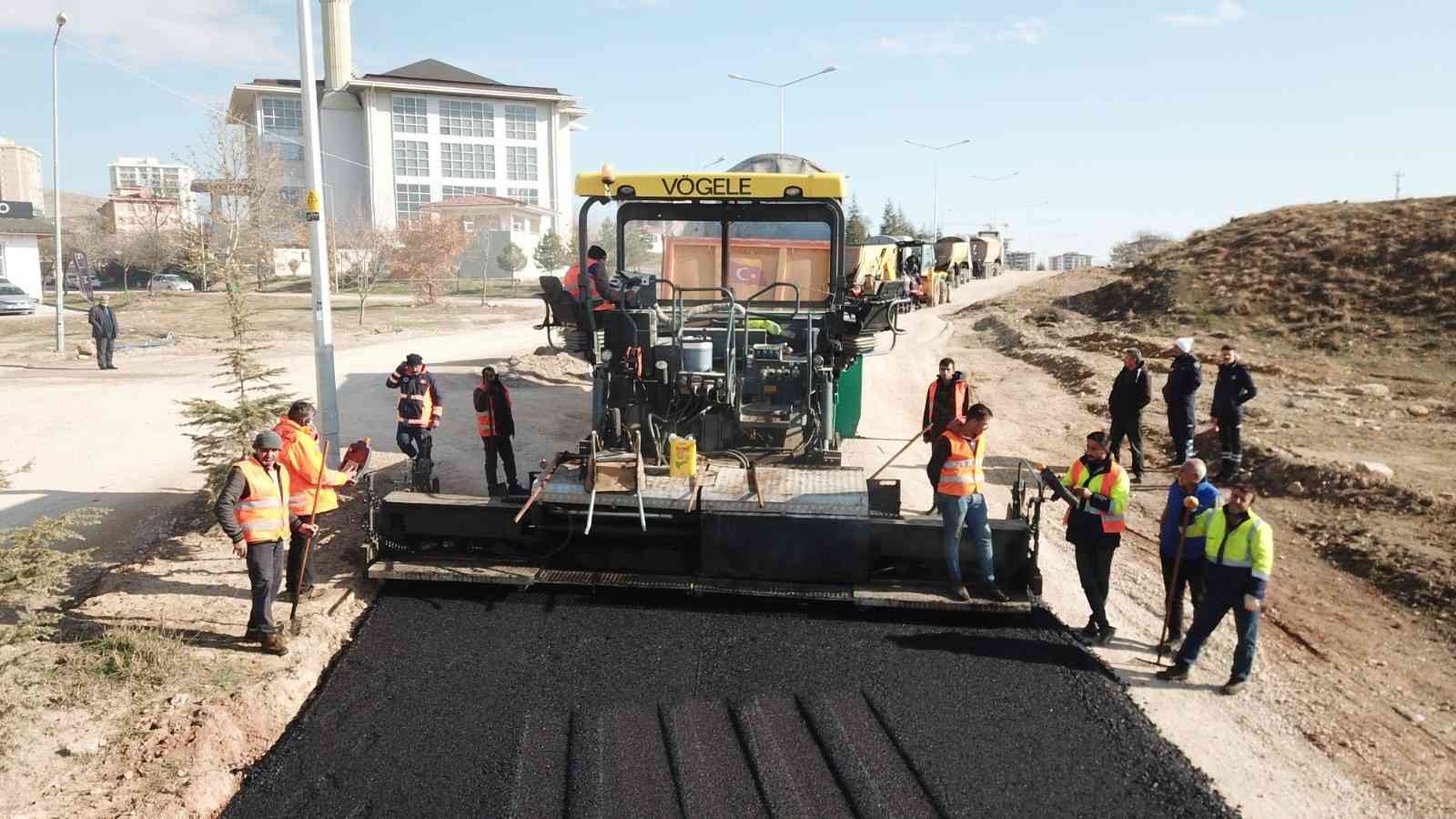 yahsihan da asfaltlama calismalari suruyor kirikkale haberleri