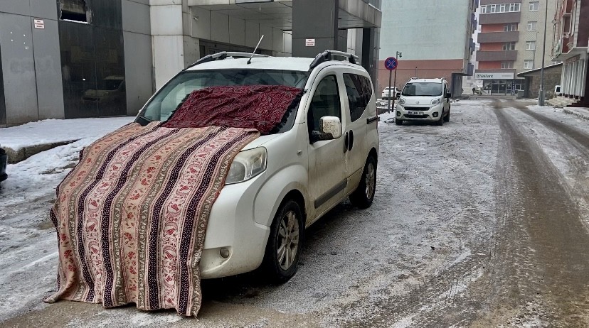 Ağrı’da Sibirya soğukları etkili olmaya başladı #agri