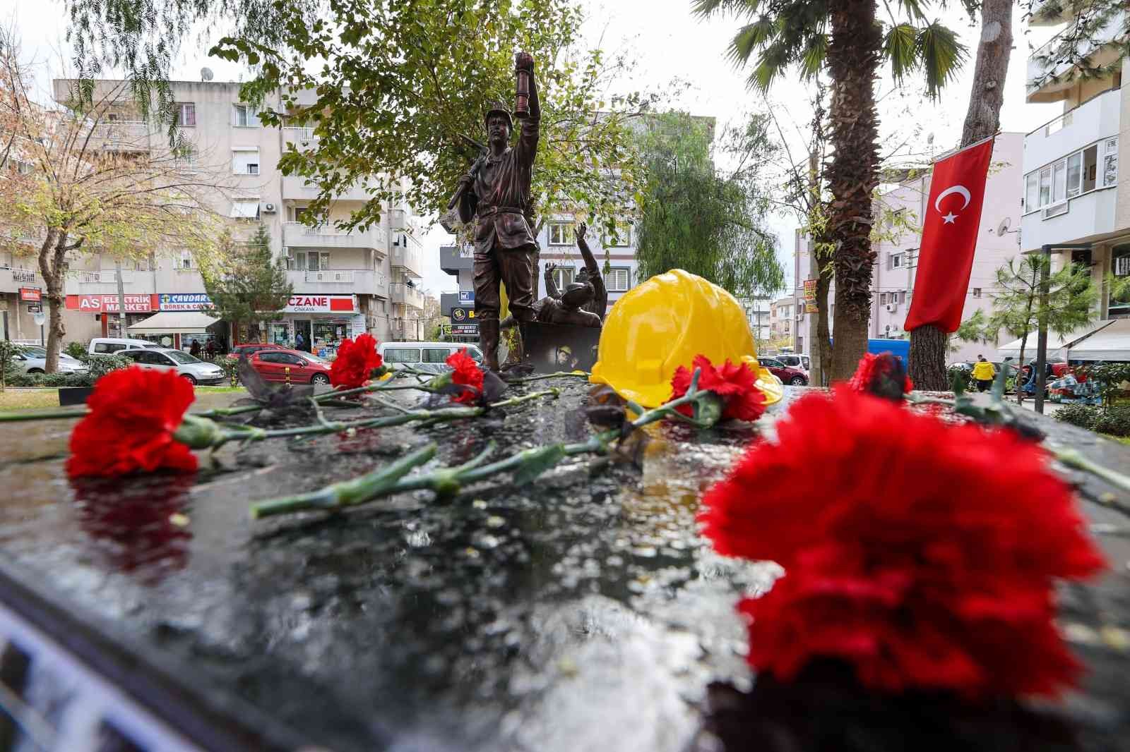 Buca’da maden şehitleri unutulmadı #izmir