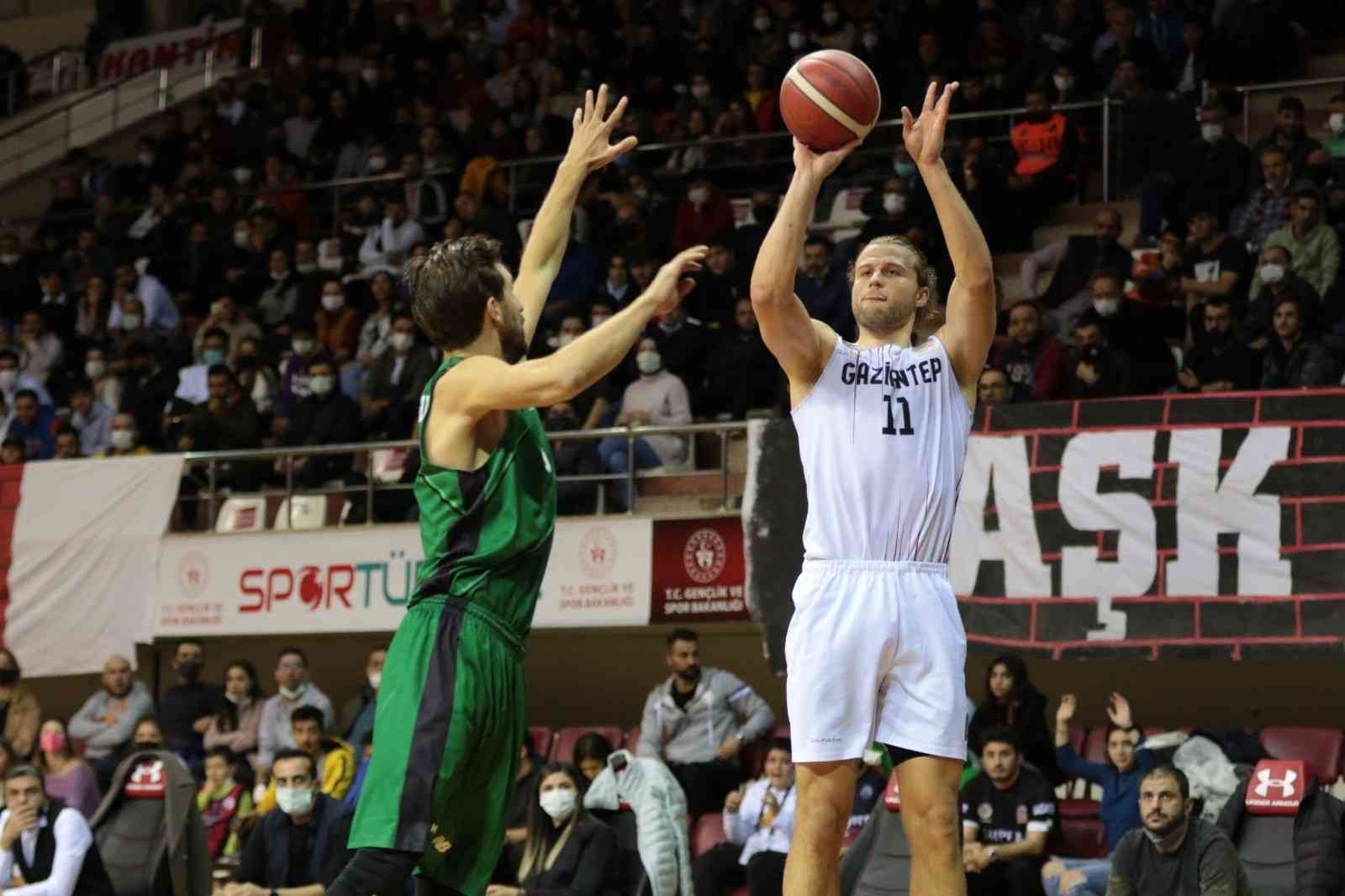 ING Basketbol Süper Ligi: Gaziantep Basketbol: 69 - Darüşşafaka: 71 #gaziantep