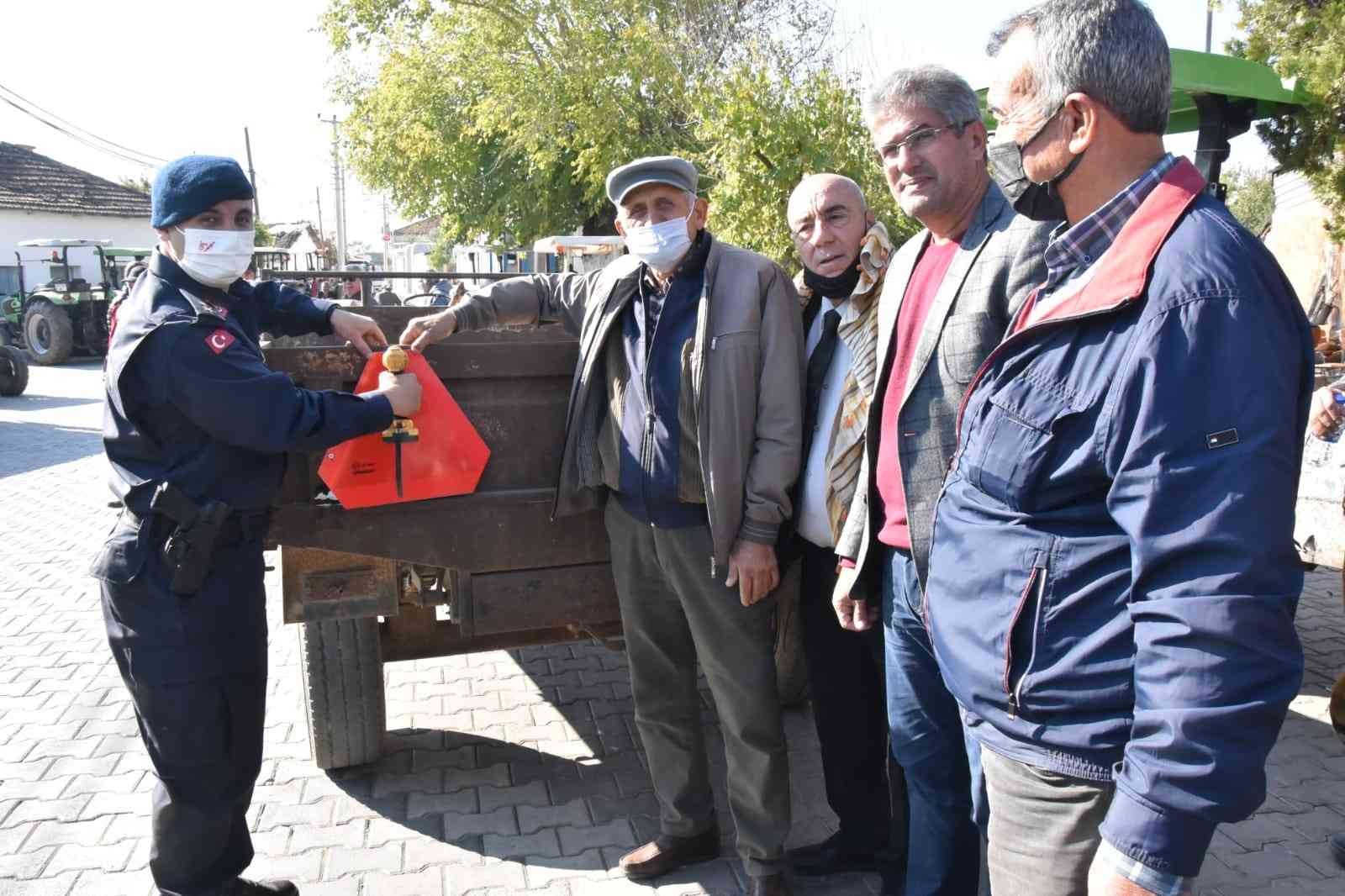 Jandarmadan traktör sürücülerine eğitim #izmir