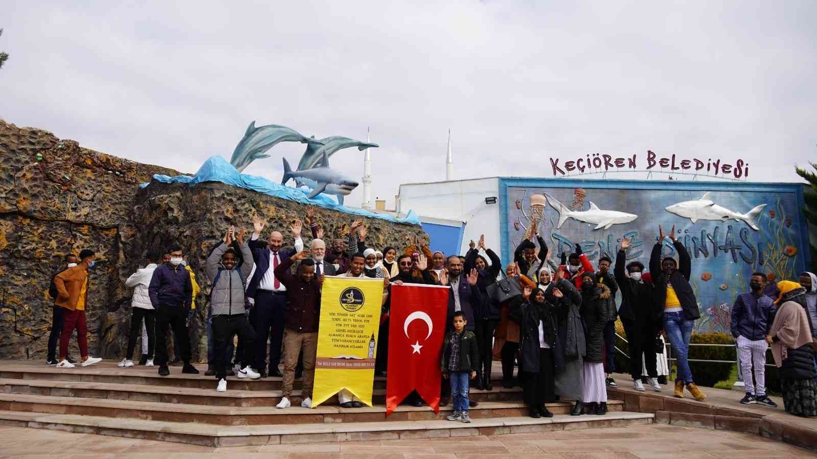 Afrika’dan geldiler, Deniz Dünyası’nı gezdiler #ankara Afrika’dan geldiler, Deniz Dünyası’nı gezdiler #ankara