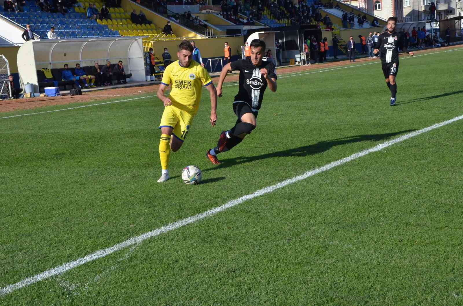 TFF 3. Lig: Fatsa Belediyespor: 1 - Kahta 02 Spor: 1 #ordu
