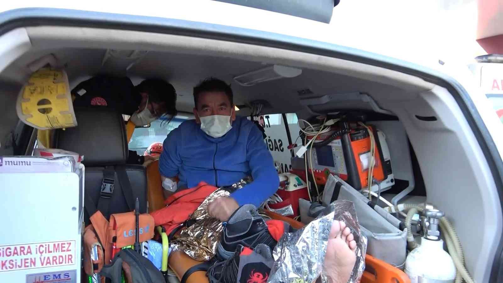 Uludağ’da mahsur kalan dağcılar konuştu #bursa
