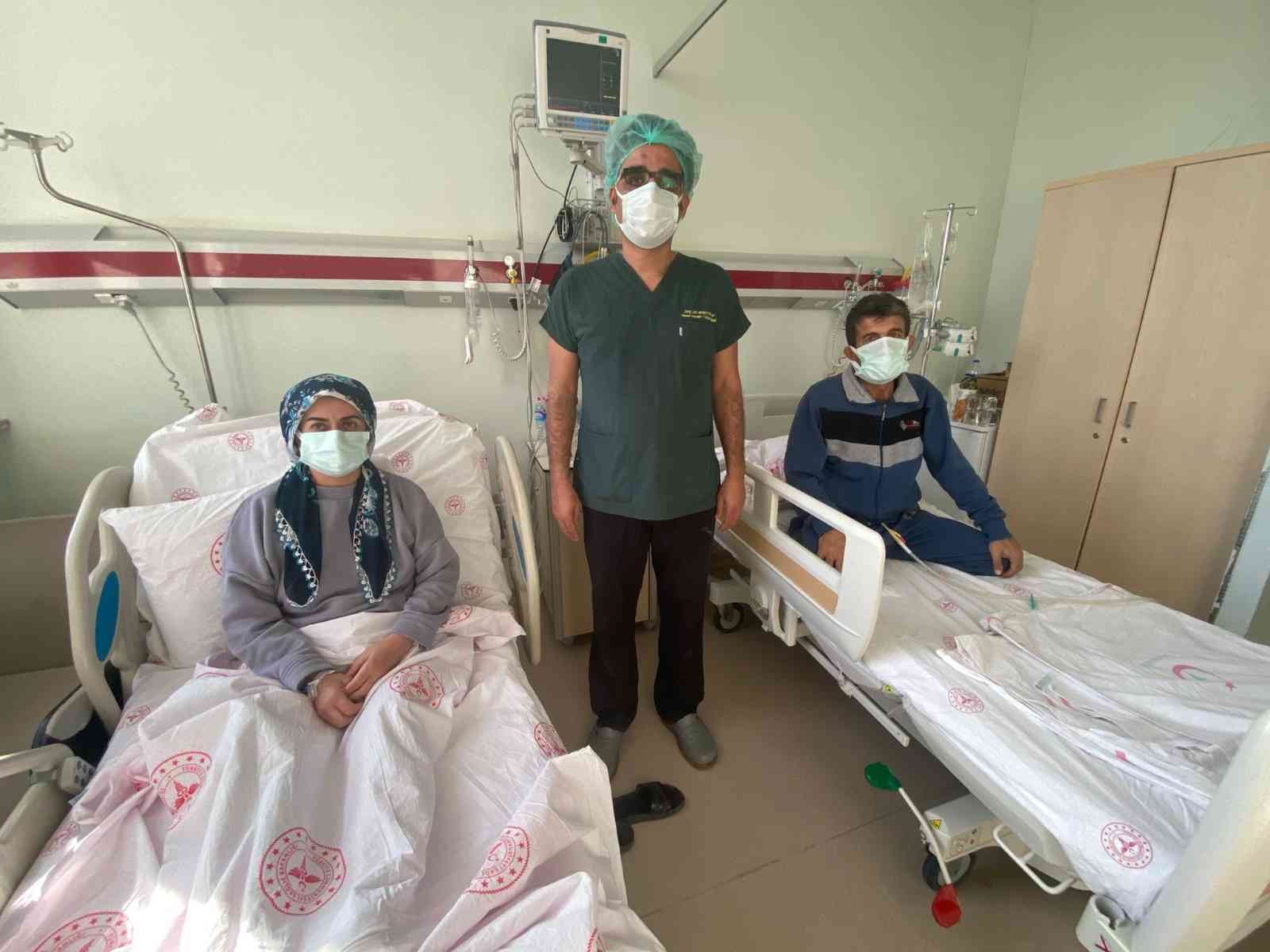 Türkiye’de bir ilk, organları ters yerde olan hastadan böbrek nakli yapıldı #diyarbakir