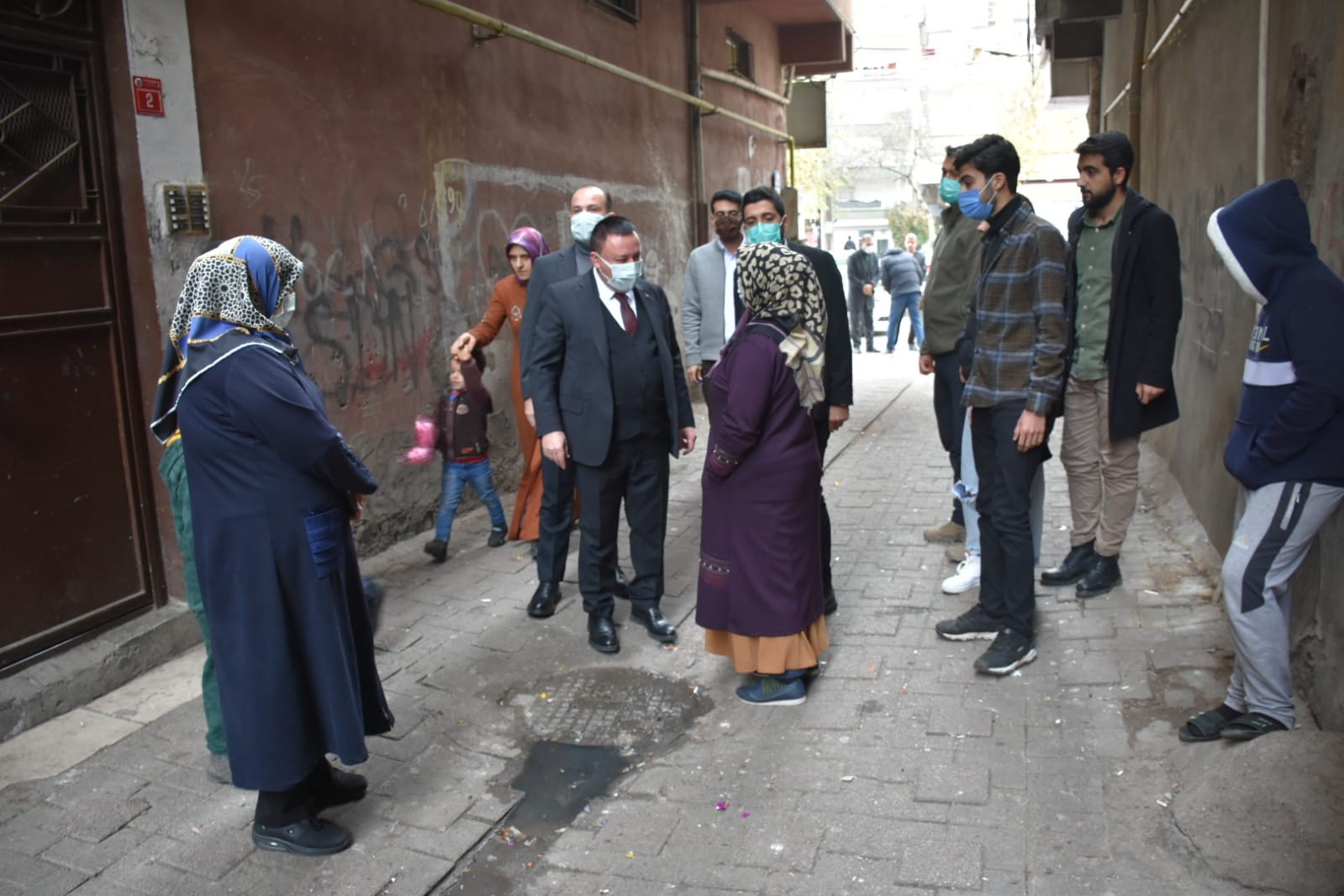 Başkan Beyoğlu, mahallede vatandaşı dinledi #diyarbakir