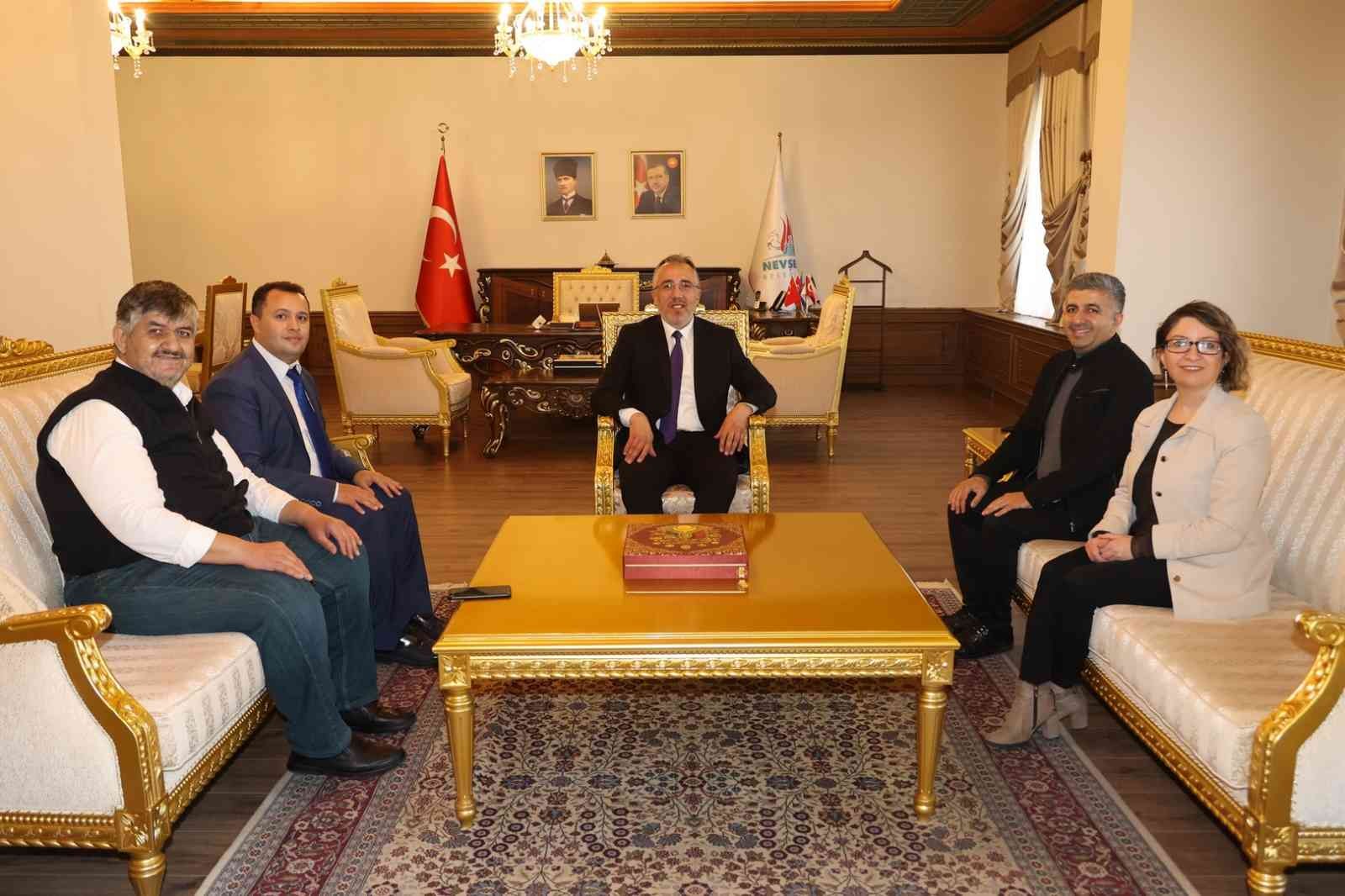 KYD’den Başkan Savran’a ziyaret #nevsehir