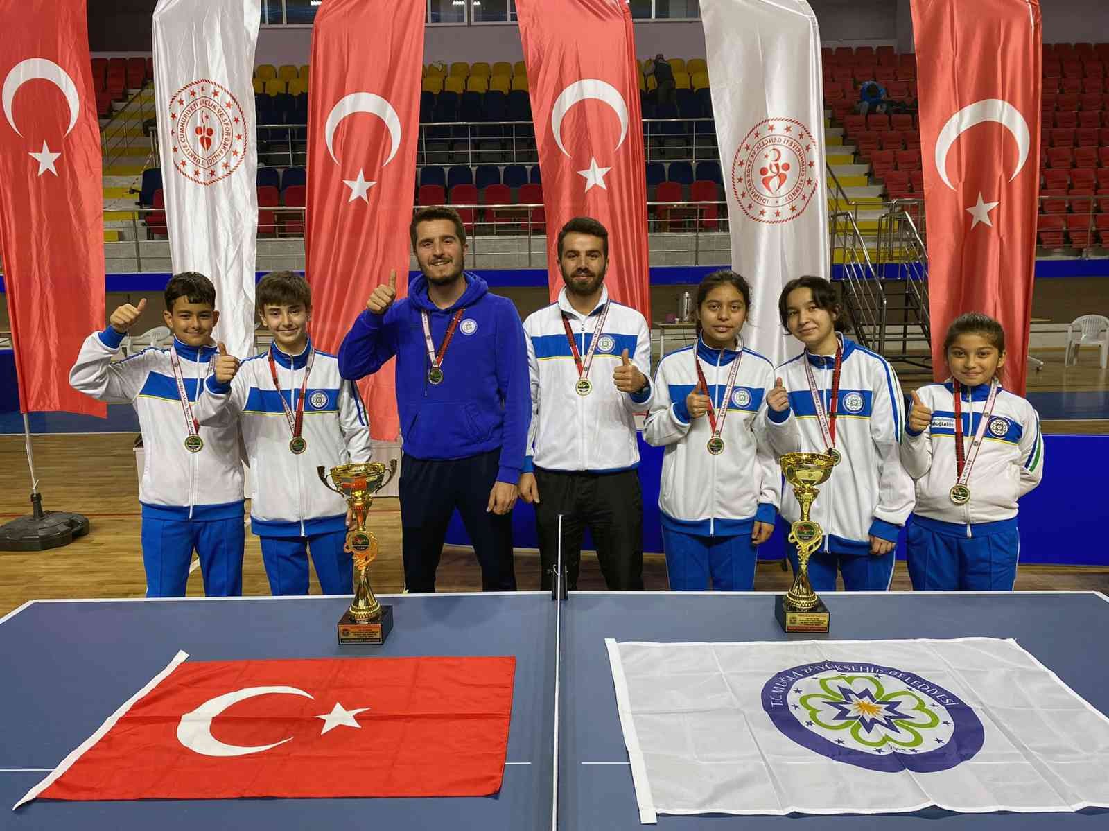 Büyükşehir Masa Tenisi takımı Ege bölge şampiyonu #mugla