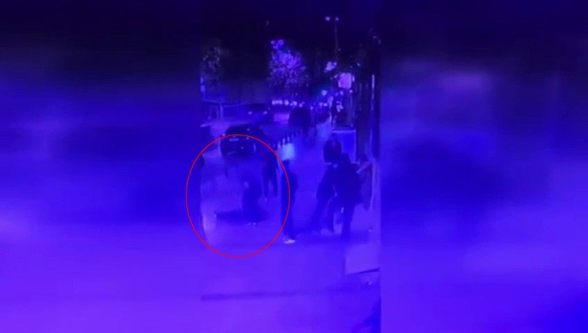 Beyoğlu’nda Kanadalı turisti öldüren gasp kamerada #istanbul