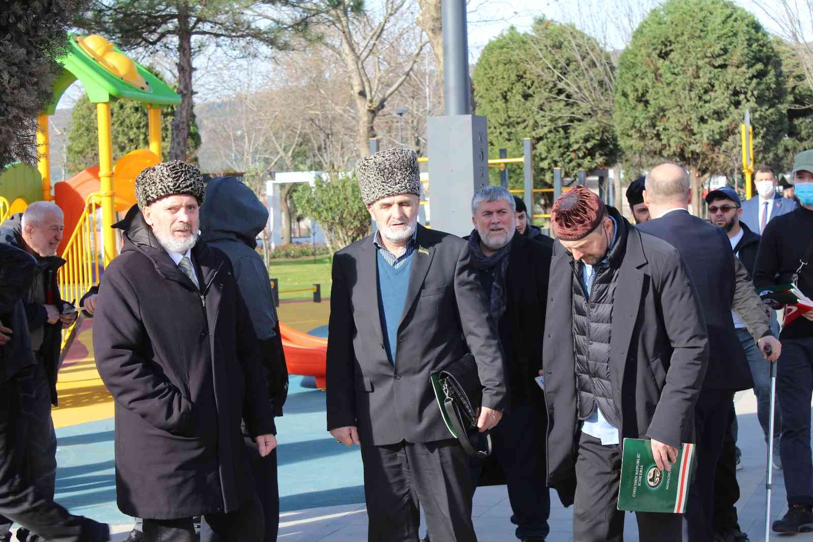 Kocaeli’de Cevher Dudayev Parkı törenle açıldı #kocaeli