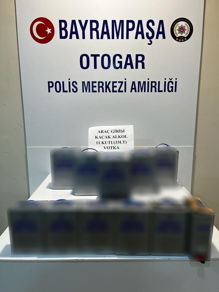 Sahte alkolü İzmir’e götürecekti, yakalandı #istanbul
