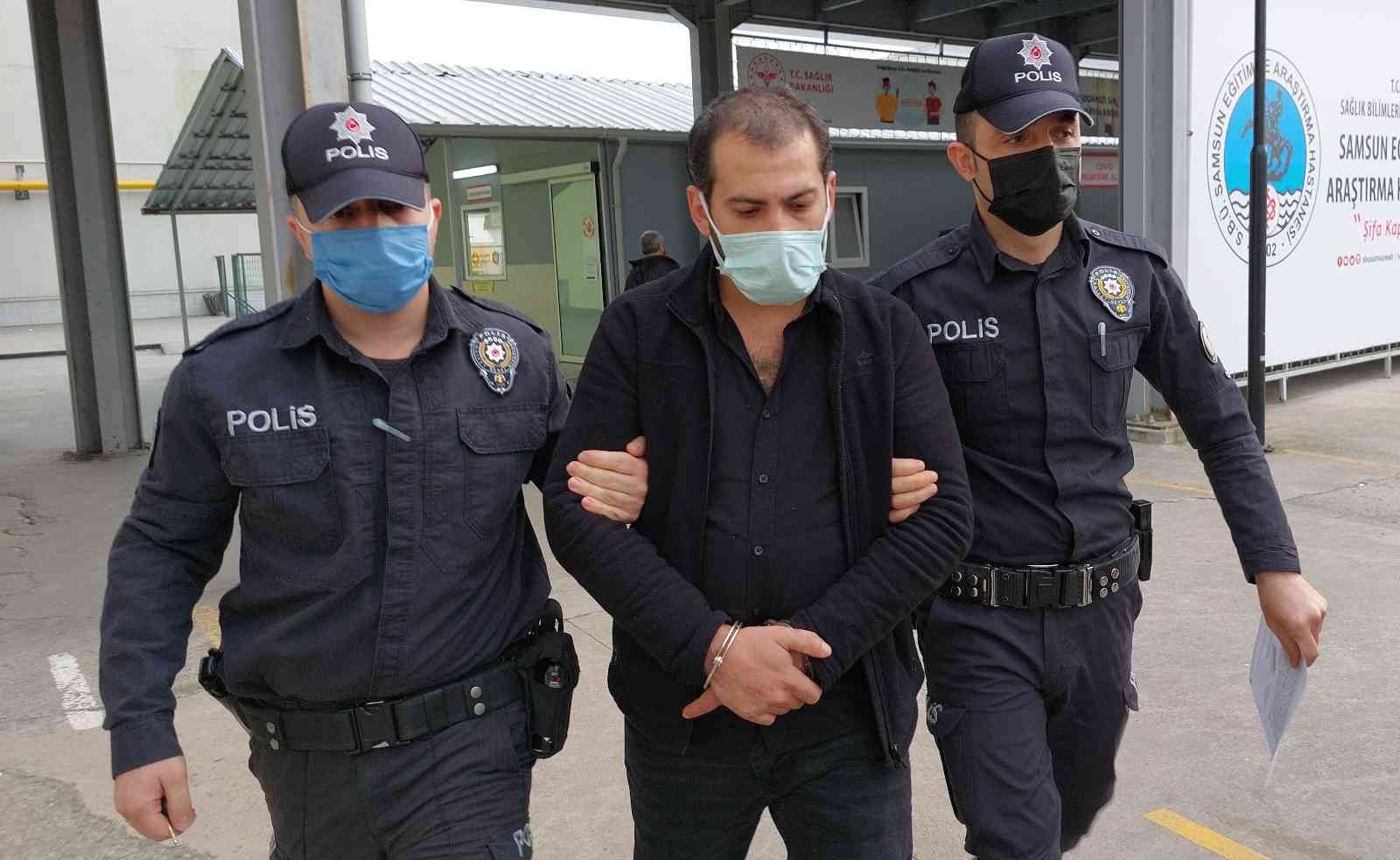 Hastanede doktor ve hemşireyi darp eden hasta tutuklandı #samsun