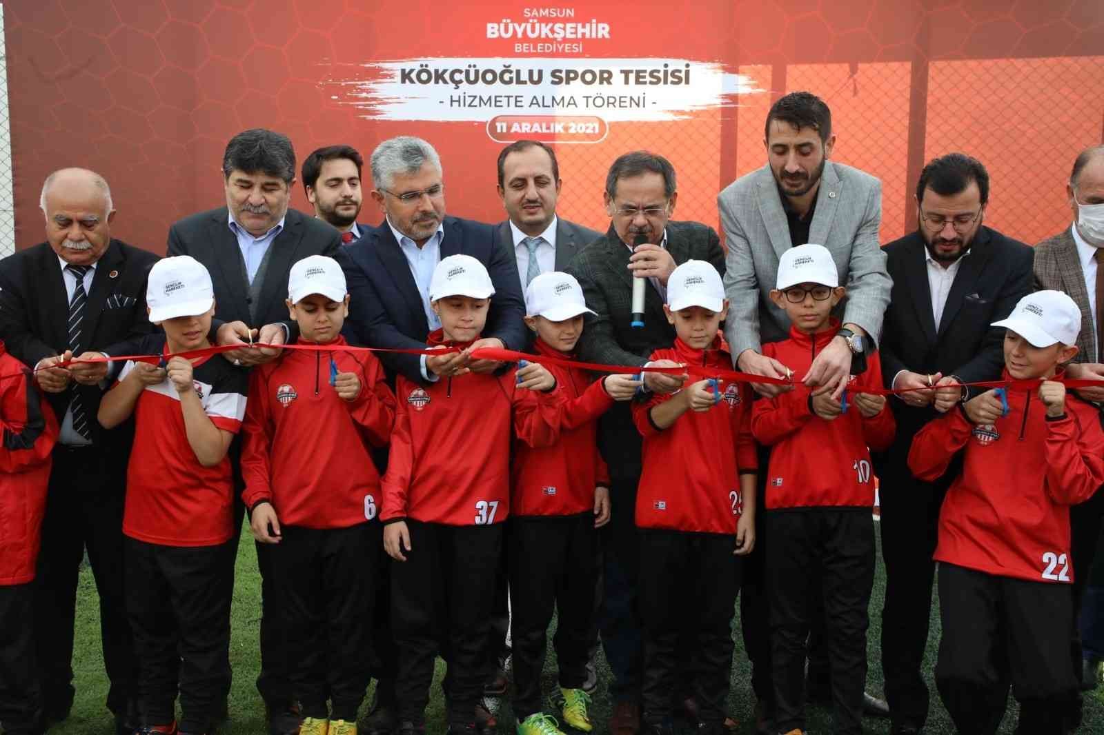 Başkan Demir: “Hizmetimizin merkezi çocuklarımız” #samsun
