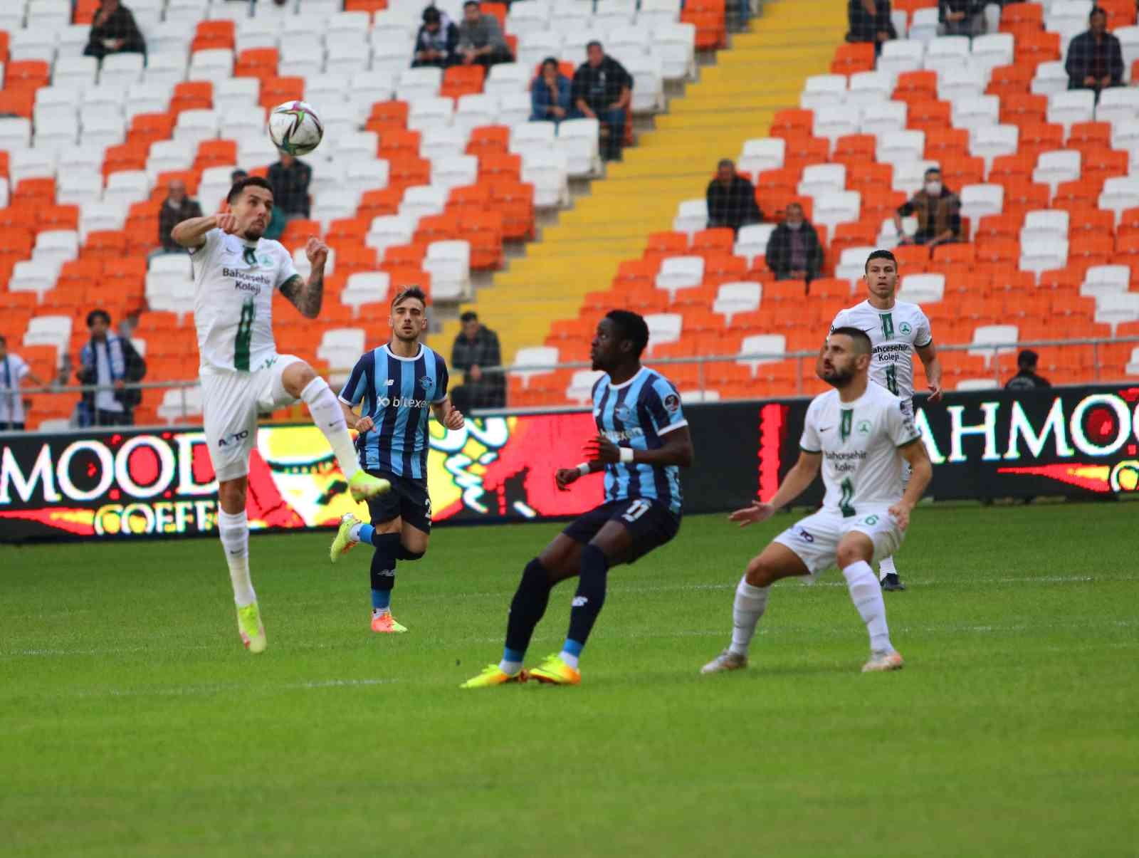 Spor Toto Süper Lig: Adana Demirspor: 0 - Giresunspor: 0 (Maç devam ediyor) #adana