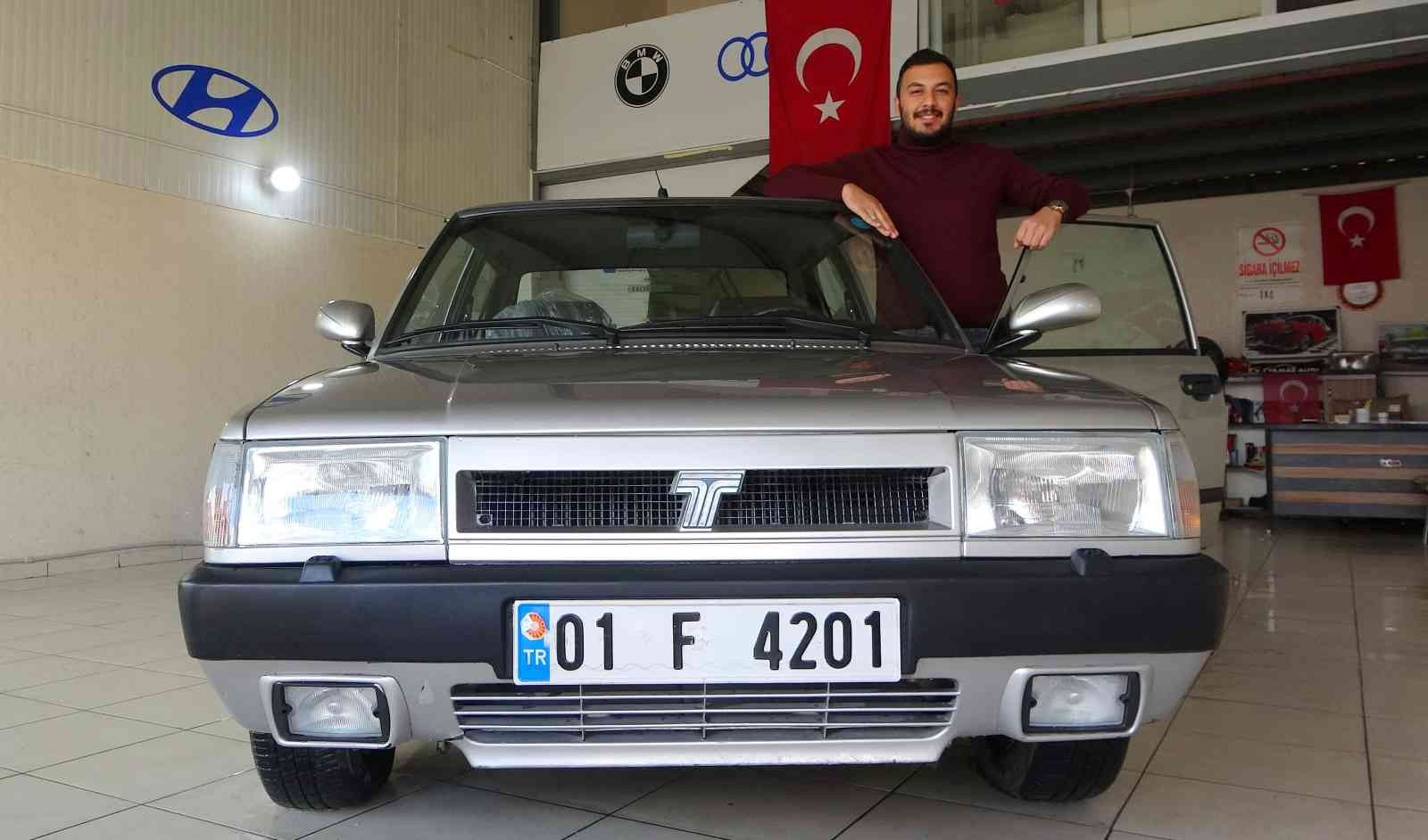 Türkiye’de nadir araçlardan dediği otomobilini 145 bin liradan satışa çıkardı #osmaniye