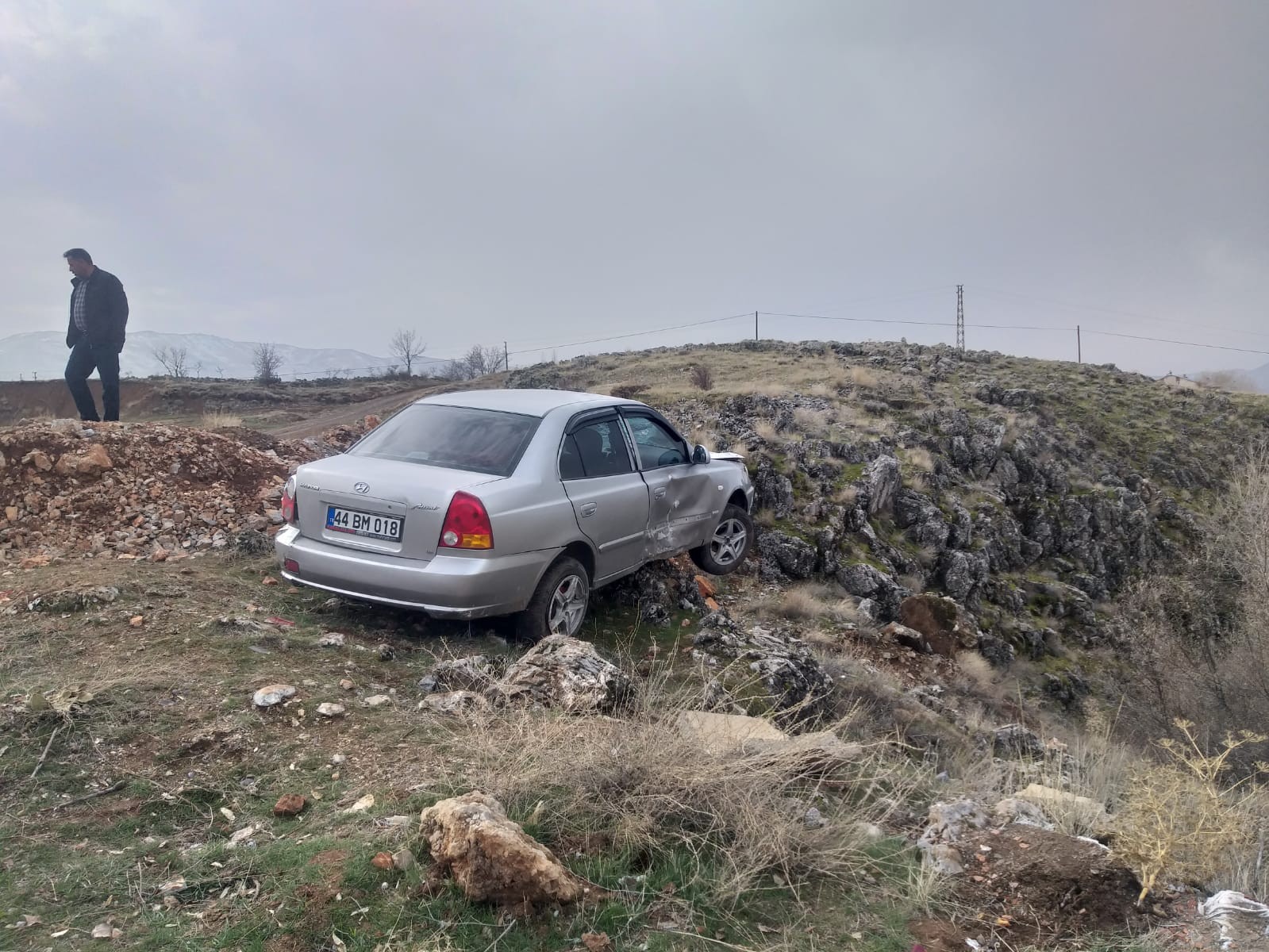 Doğanşehir’de kaza: 1 yaralı #malatya