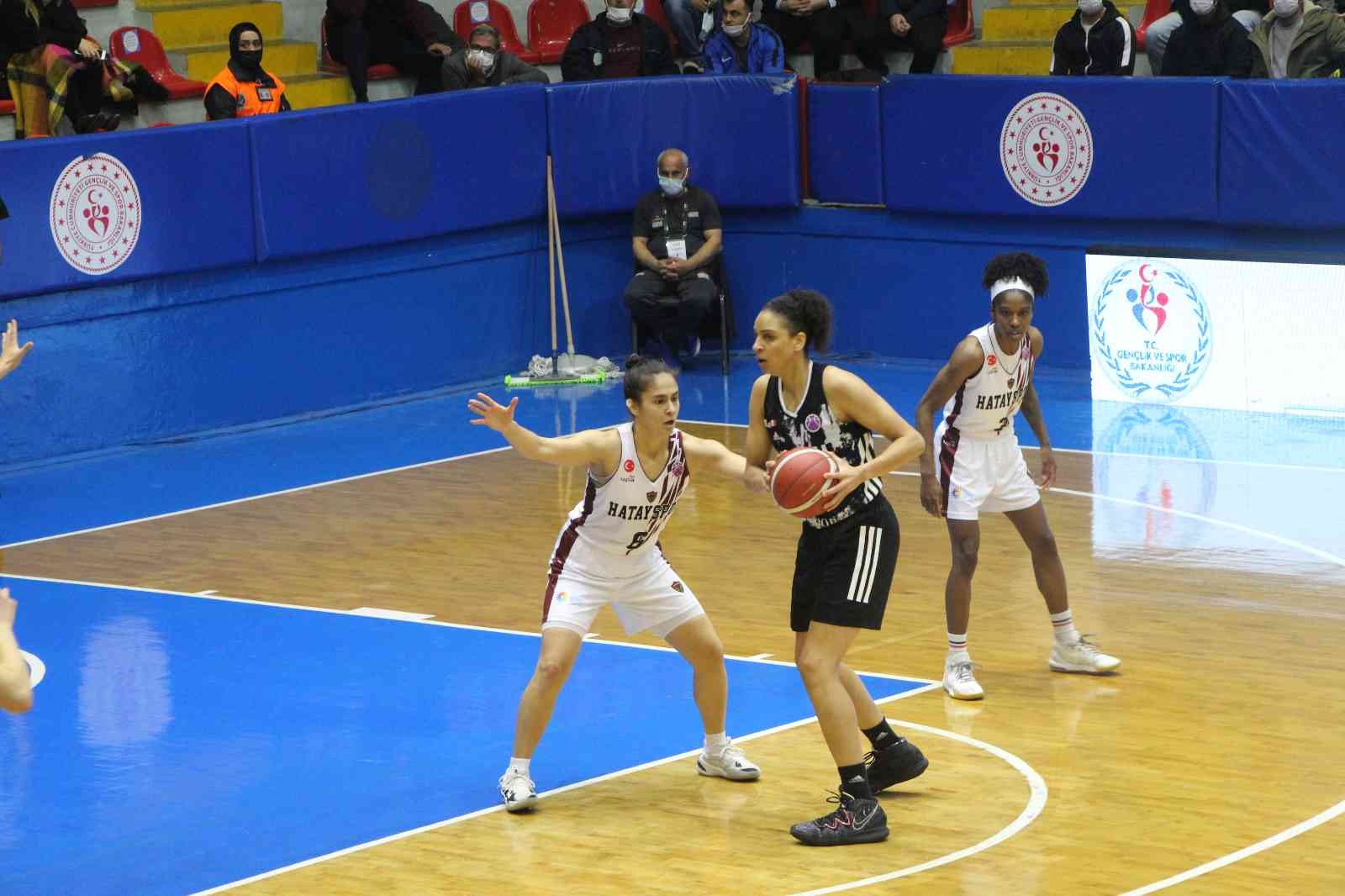 FIBA Kadınlar Avrupa Kupası: Hatayspor: 63 - LDLC Asvel: 110 #hatay