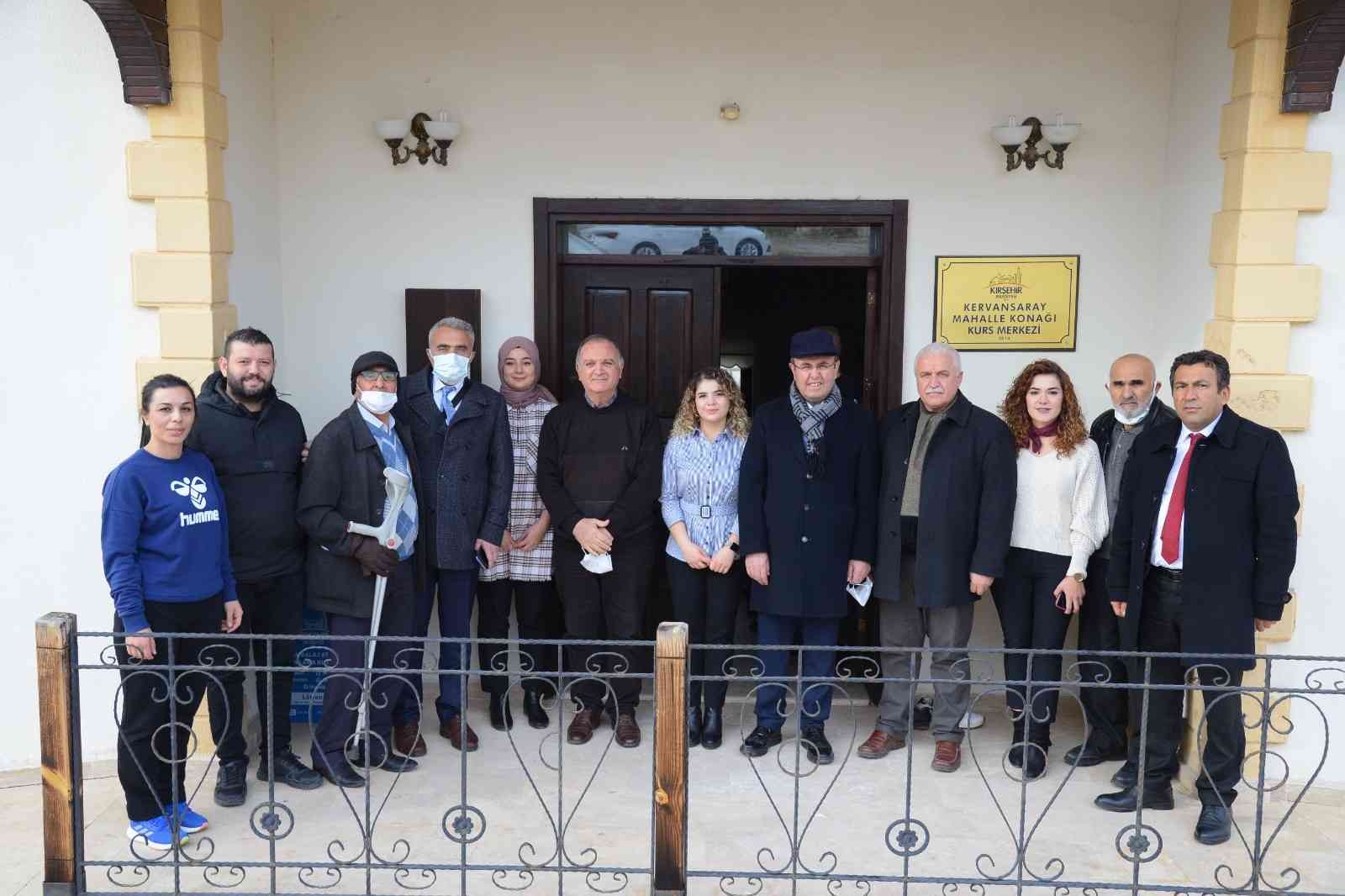 Belediye Başkanı Ekicioğlu, Engelsiz Yaşam Merkezini ziyaret etti #kirsehir