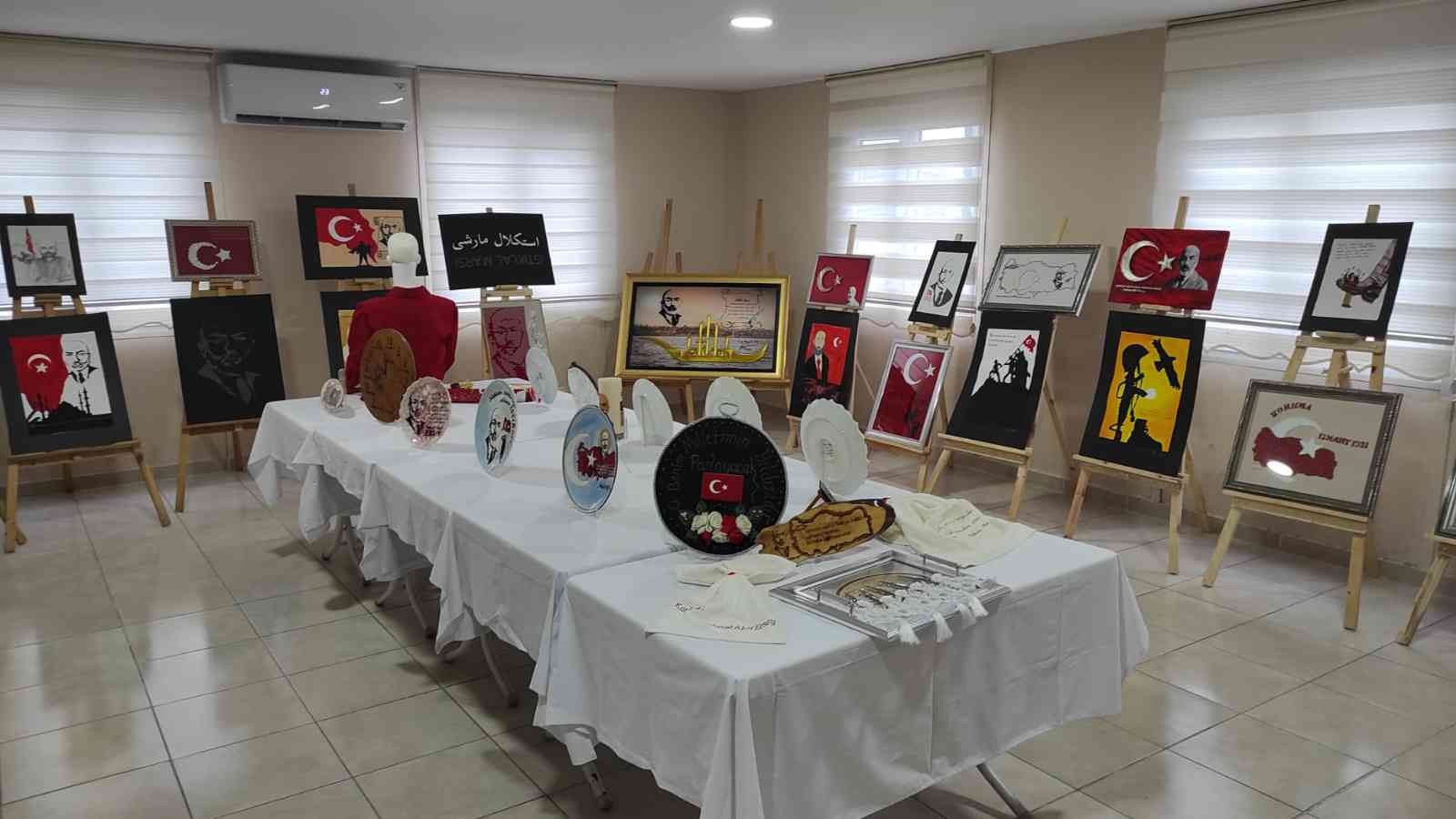 Gürsu’da Mehmet Akif Ersoy ve İstiklal Marşı resim sergisi #bursa