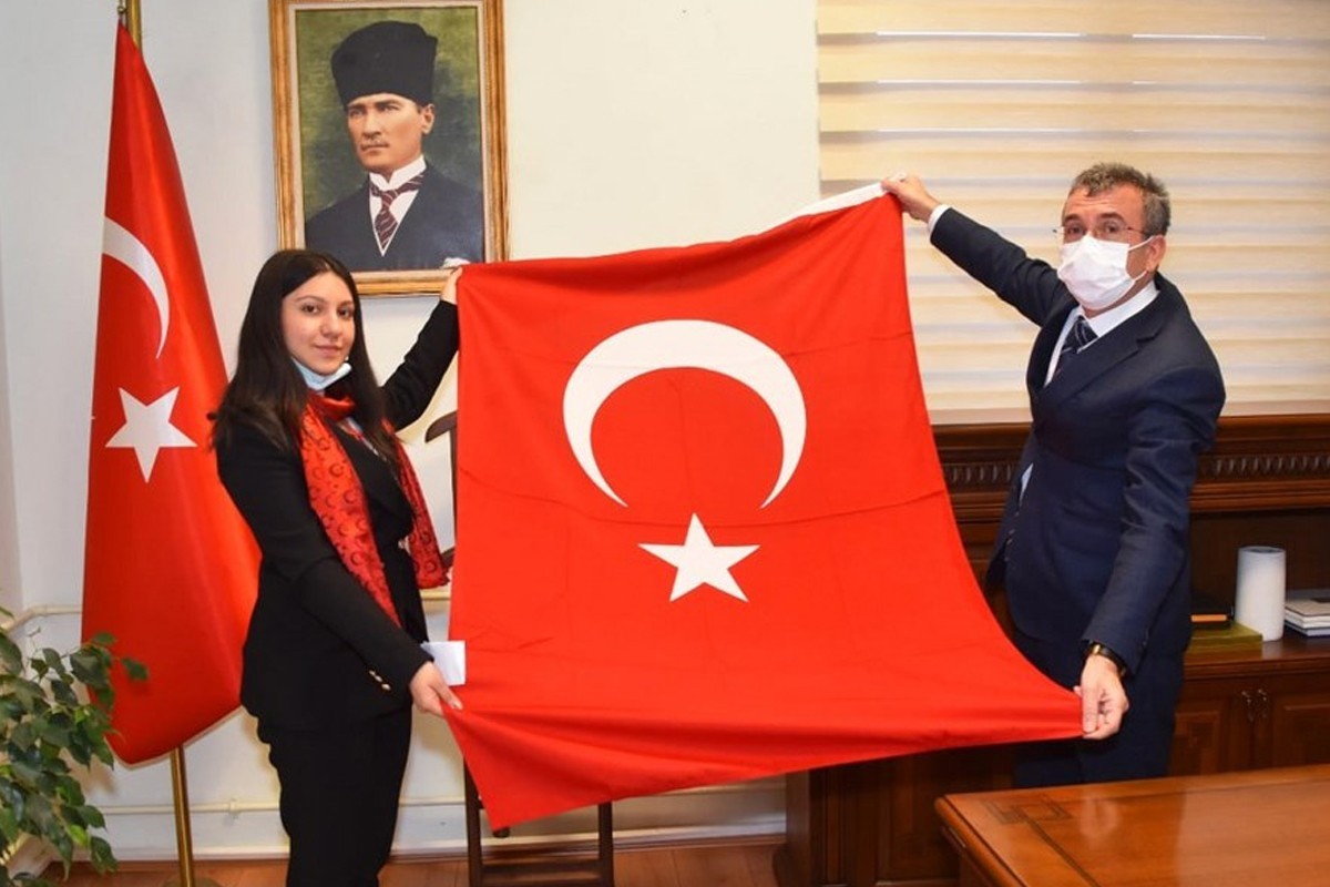Gaziantep’ten Kırıkkale’ye bayrak ve toprak #kirikkale