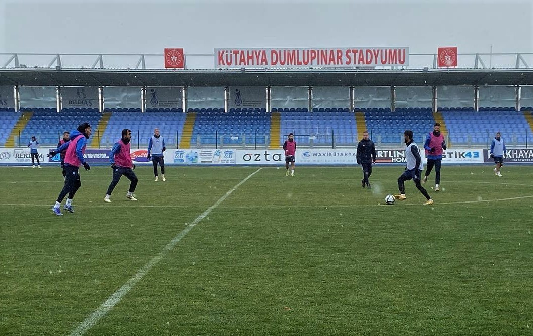 Belediye Kütahyaspor Erbaa maçına hazır #kutahya