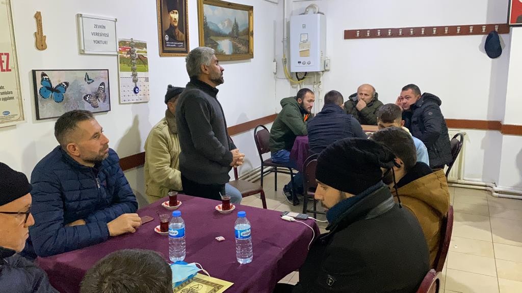 Kıraathanelerde şiddete dikkat çekiyorlar