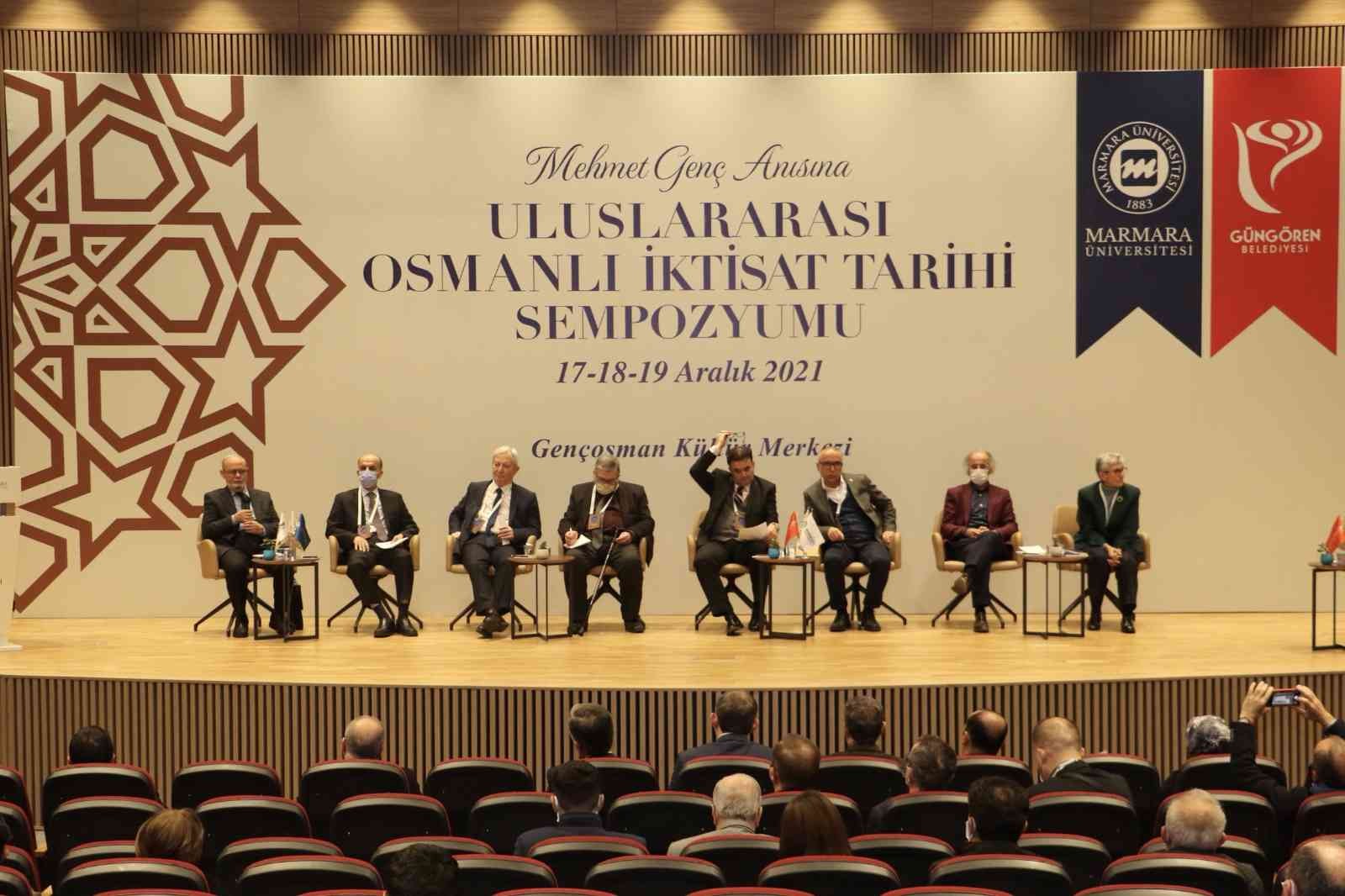 Uluslararası Osmanlı İktisat Tarihi Sempozyumu’nun ilk oturumu yapıldı #istanbul