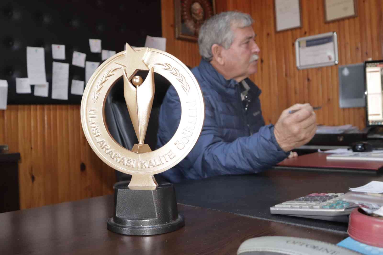 Uluslararası Altın Kalite Ödülü Dalyan’a geldi #mugla