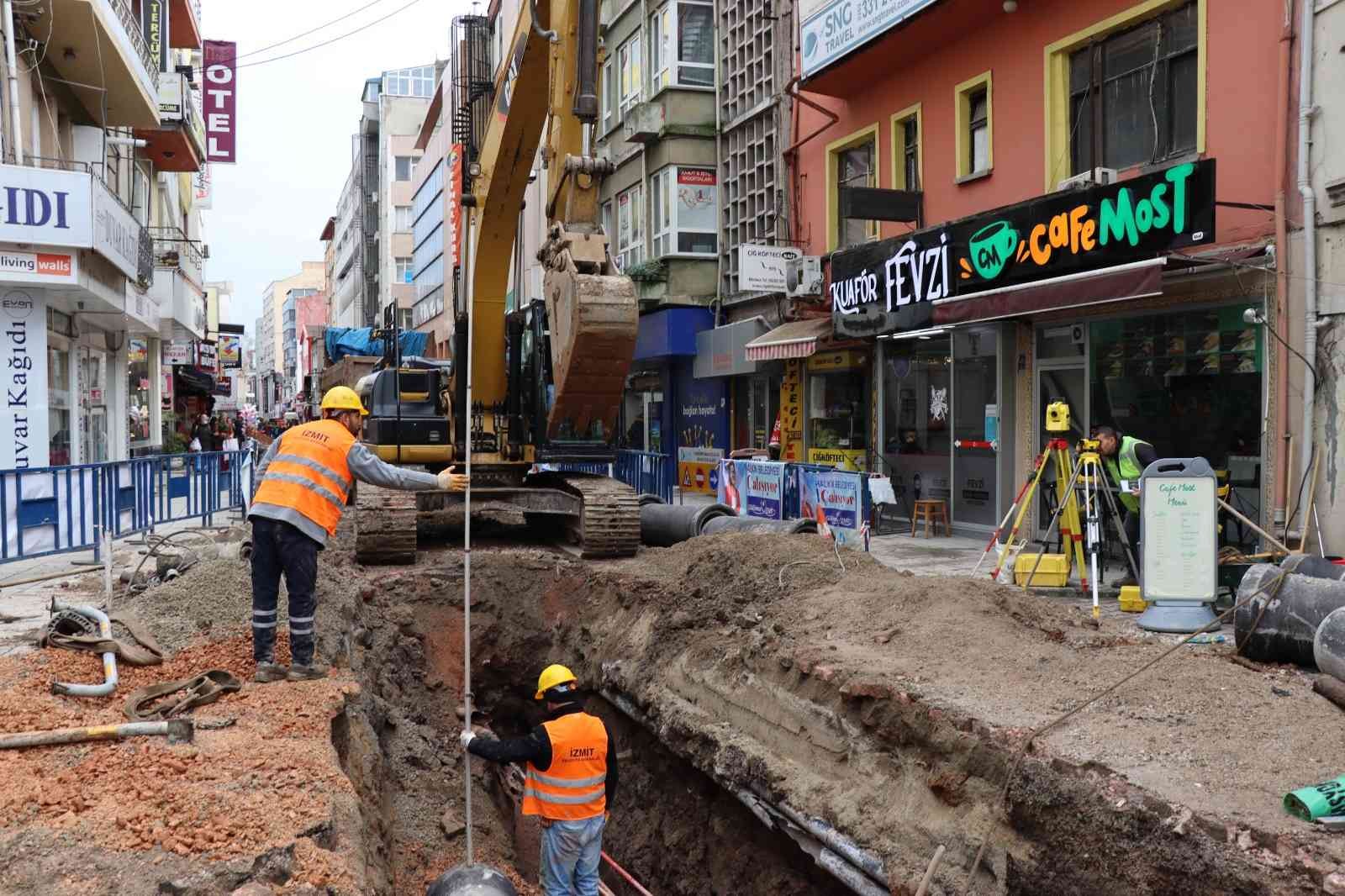 İstiklal Caddesi’nin 300 metrelik bölümü tamamladı #kocaeli