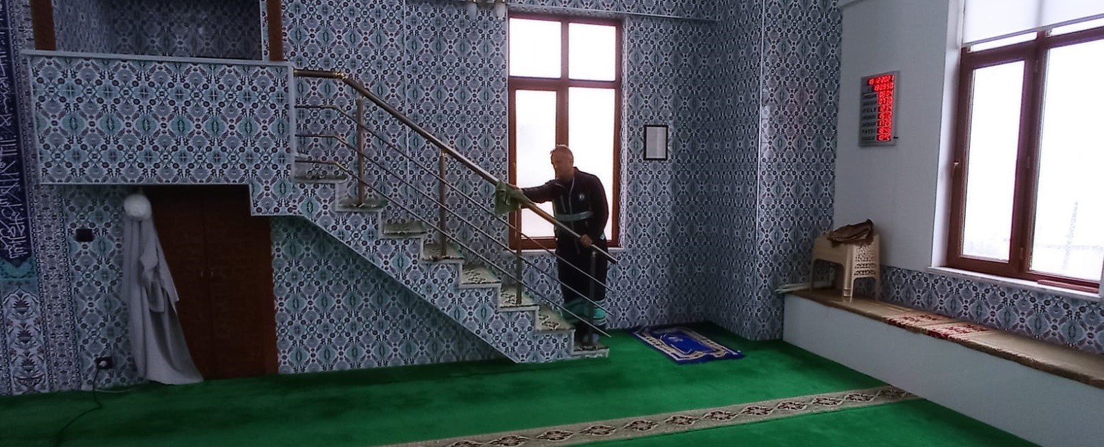 Şahinbey’de camilere kış temizliği #gaziantep