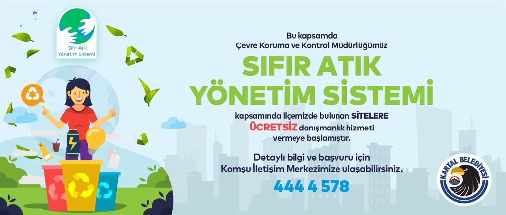 Kartal Belediyesi’nden sitelere sıfır atık yönetimi danışmanlık hizmeti #istanbul