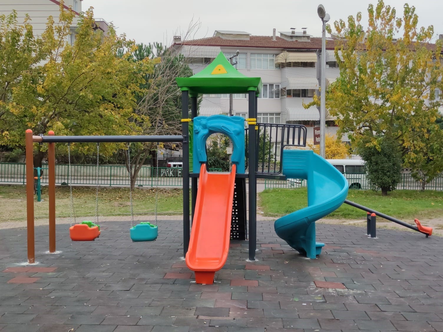 Plevne Parkı’nda yenileme çalışması yapıldı #kocaeli