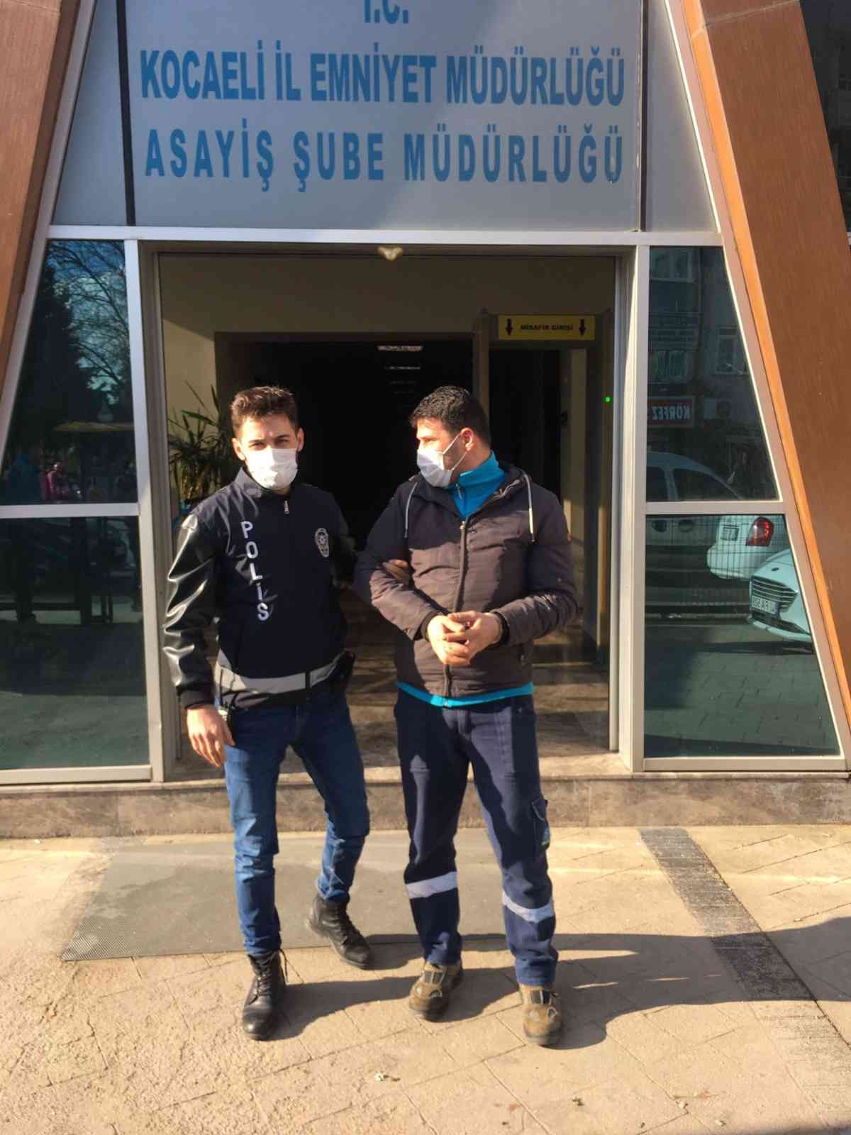 Kamu kurumlarından eşya çalan hırsız yakalandı #kocaeli