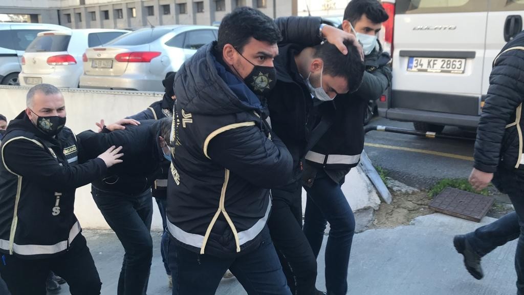 Susurluk davası hükümlüsü Ziya Bandırmalıoğlu cinayetinde 4 şüpheli adliyeye sevk edildi #istanbul