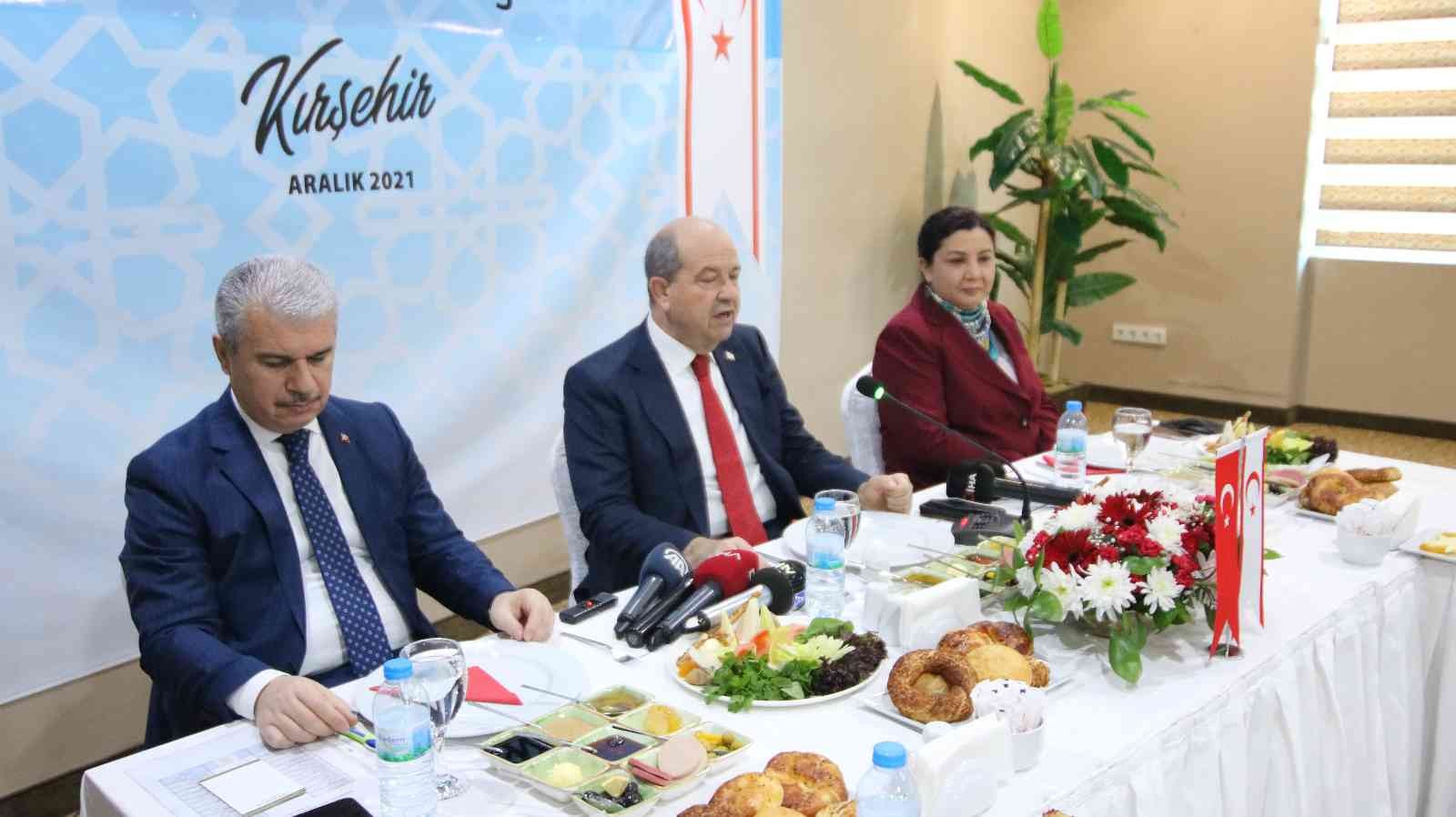 KKTC Cumhurbaşkanı Tatar: “Türk ekonomisinin güçlü olması Kıbrıs’tan görülüyor #kirsehir