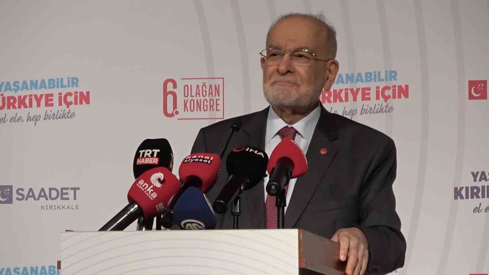 SP Lideri Karamollaoğlu: 