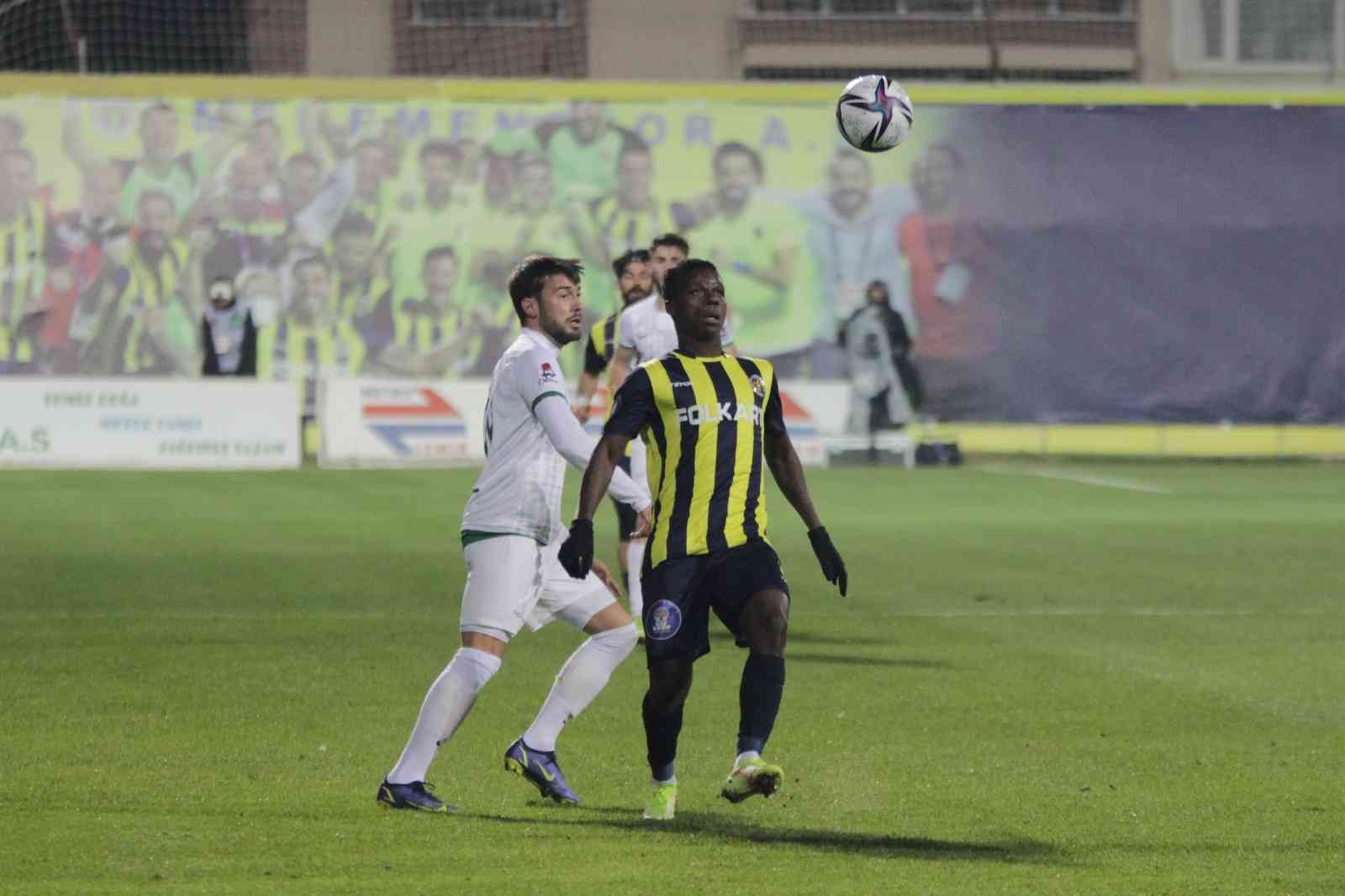 Spor Toto 1. Lig: Menemenspor: 0 - Bursaspor: 0 #izmir