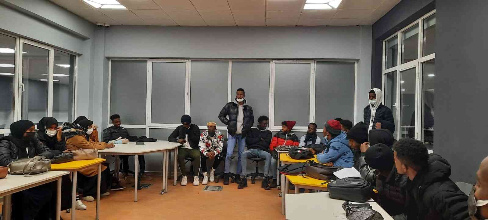 Somalili öğrencilerin temsilcileri seçildi #duzce