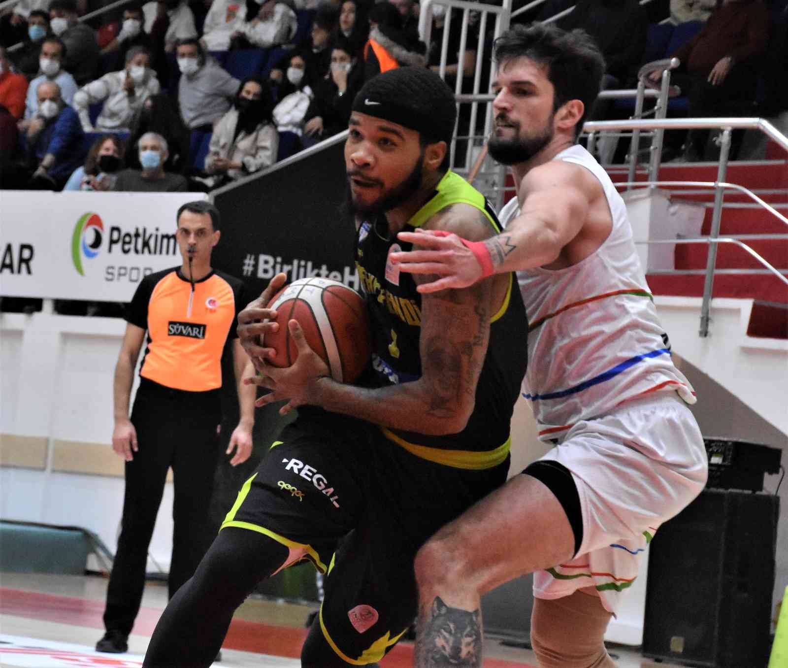ING Basketbol Süper: Aliağa Petkimspor: 70 - Yukatel Merkezefendi Basket: 89 #izmir