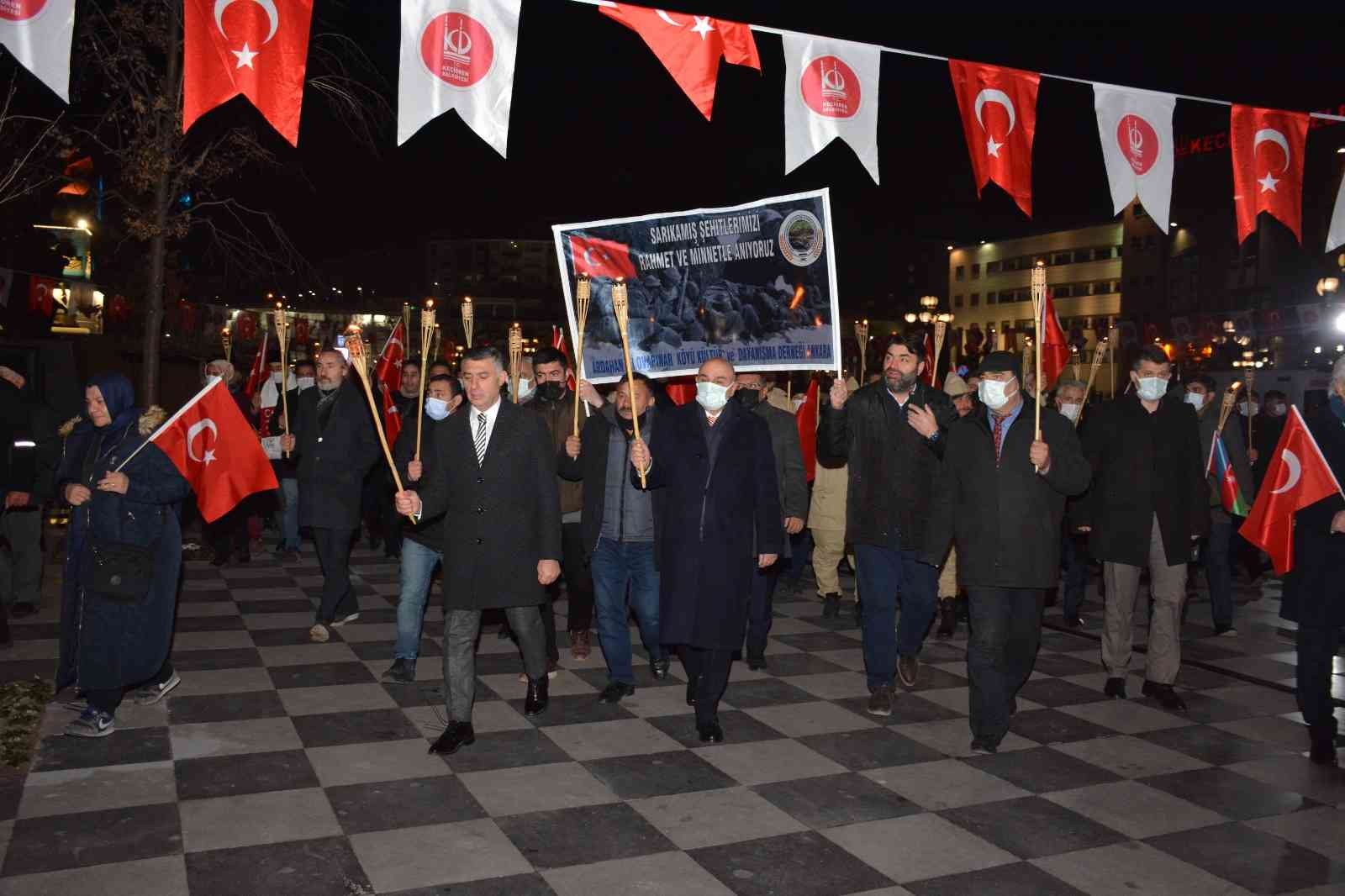 Sarıkamış şehitleri Keçiören’de anıldı #ankara