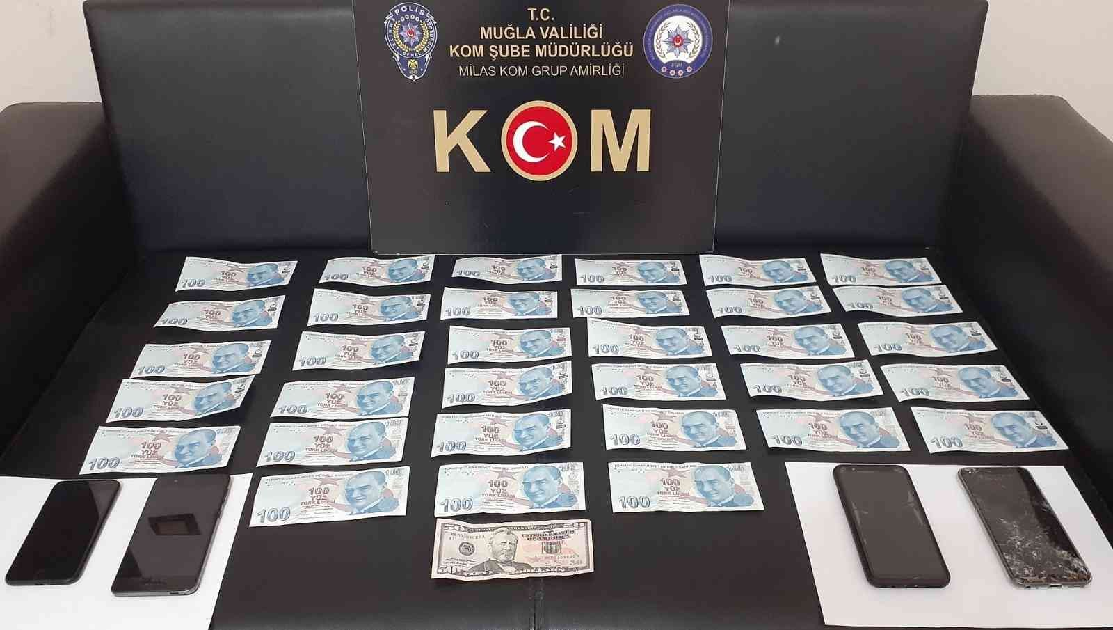 Milas’ta sahte para ele geçirildi, 4 kişi gözaltına alındı #mugla