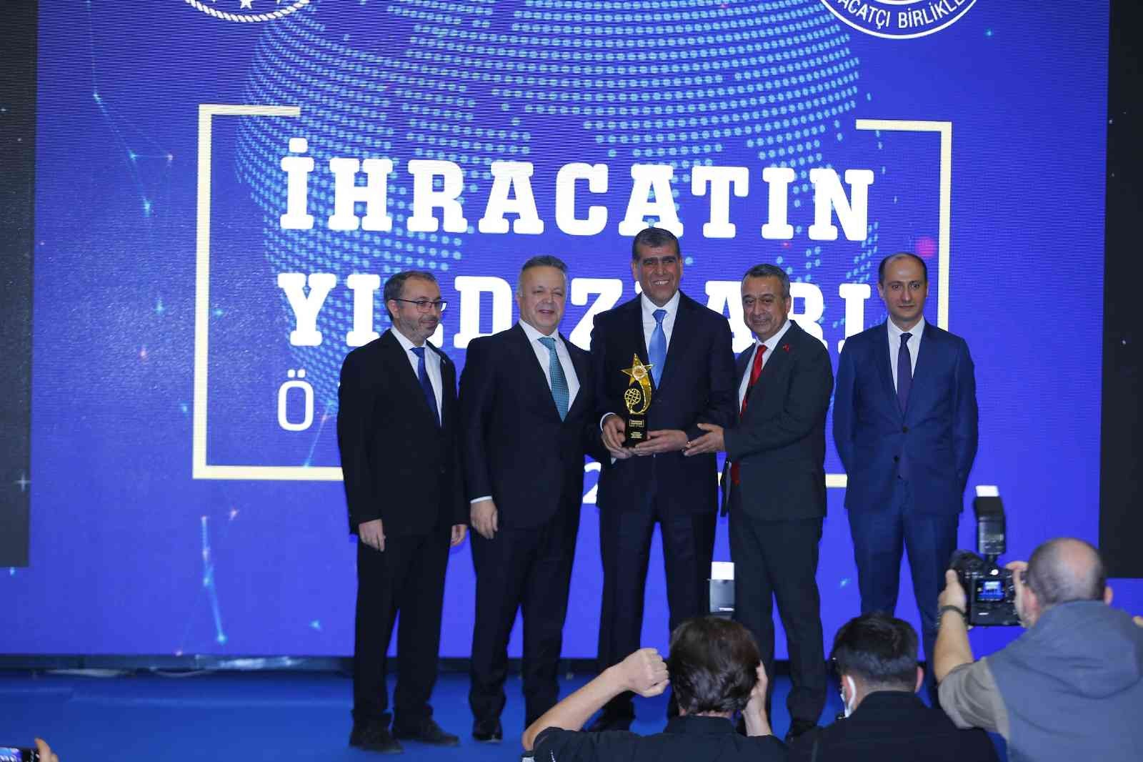 Türkiye sektör şampiyonu Altunkaya’ya , İhracatın Yıldızı ödülü #gaziantep