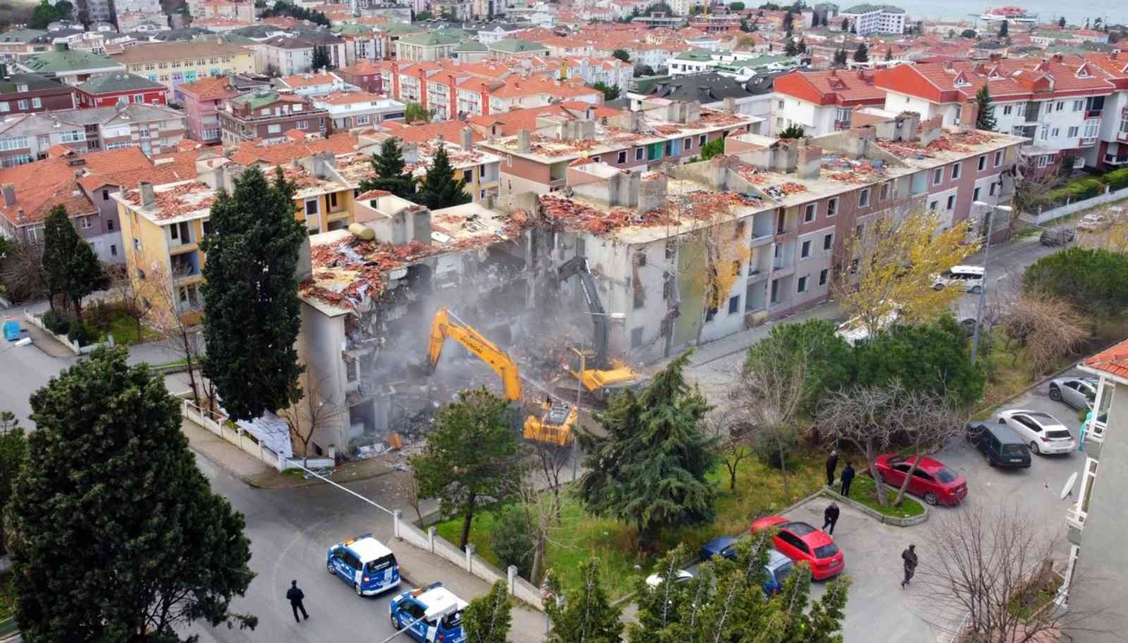 Büyükçekmece’de 61 ailenin daha deprem kabusu son buldu #istanbul
