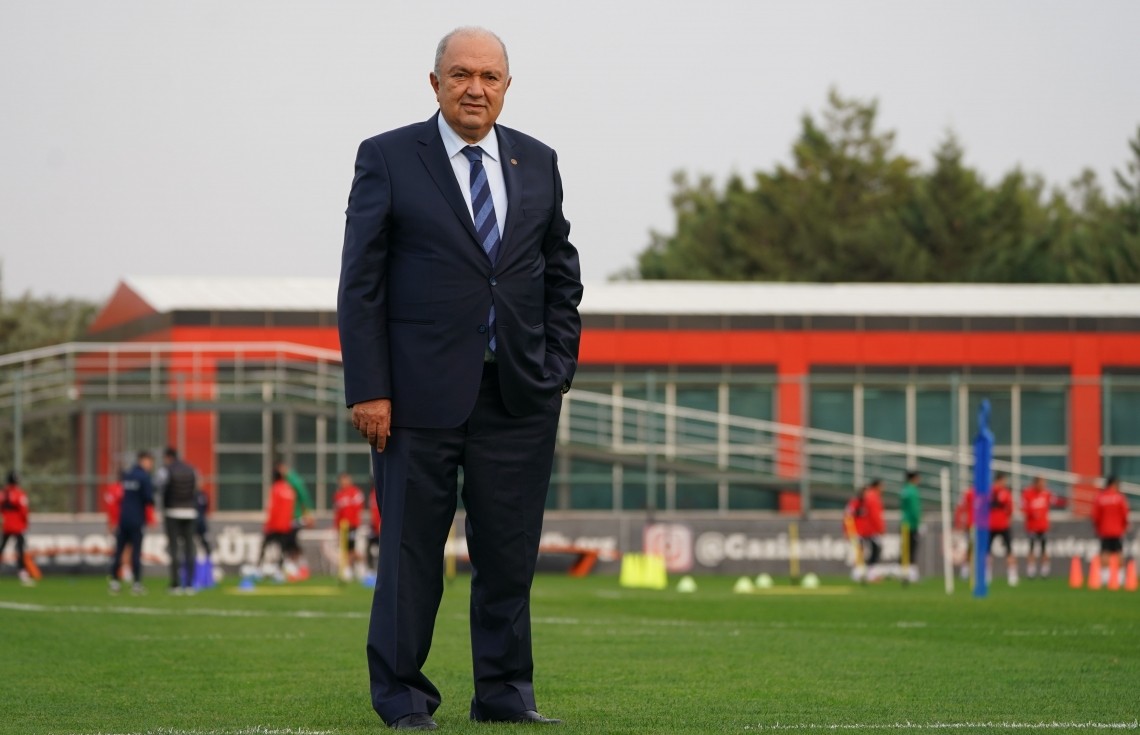 Gaziantep FK Başkanı Cevdet Akınal’dan ilk yarı değerlendirmesi #gaziantep