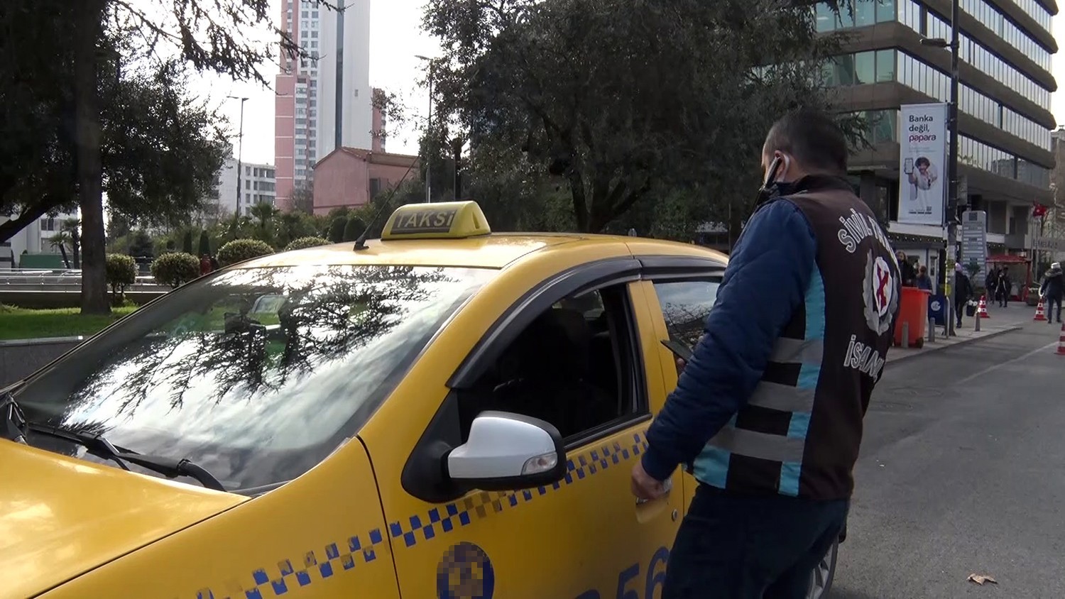 Bu da çakarlı taksi #istanbul
