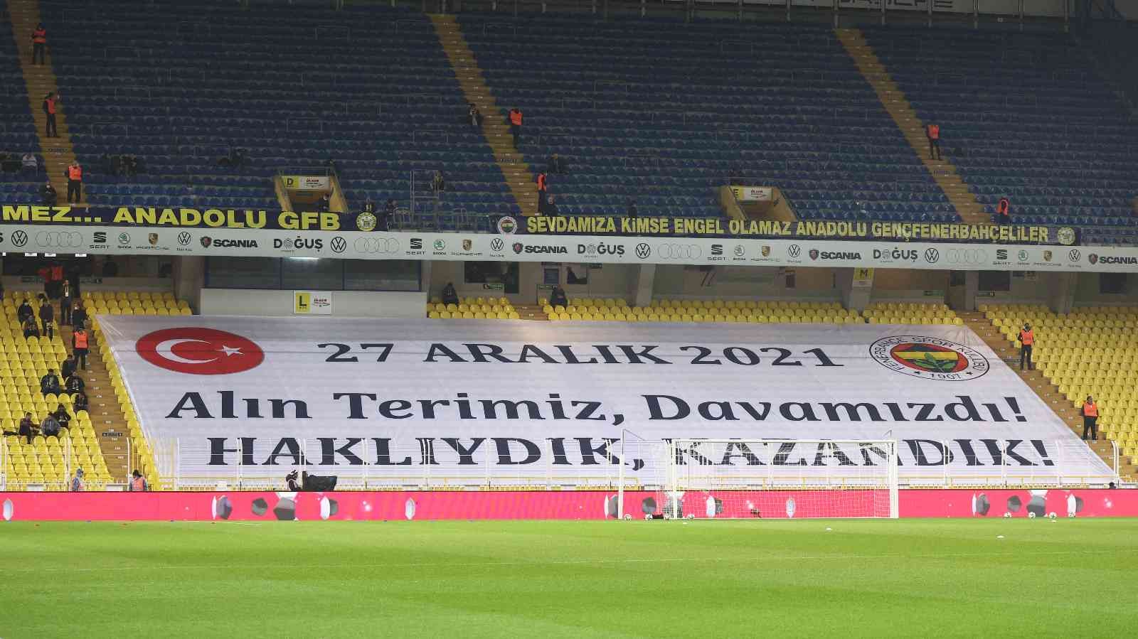 Ziraat Türkiye Kupası: Fenerbahçe: 0 - Afjet Afyonspor: 0 (İlk yarı) #istanbul